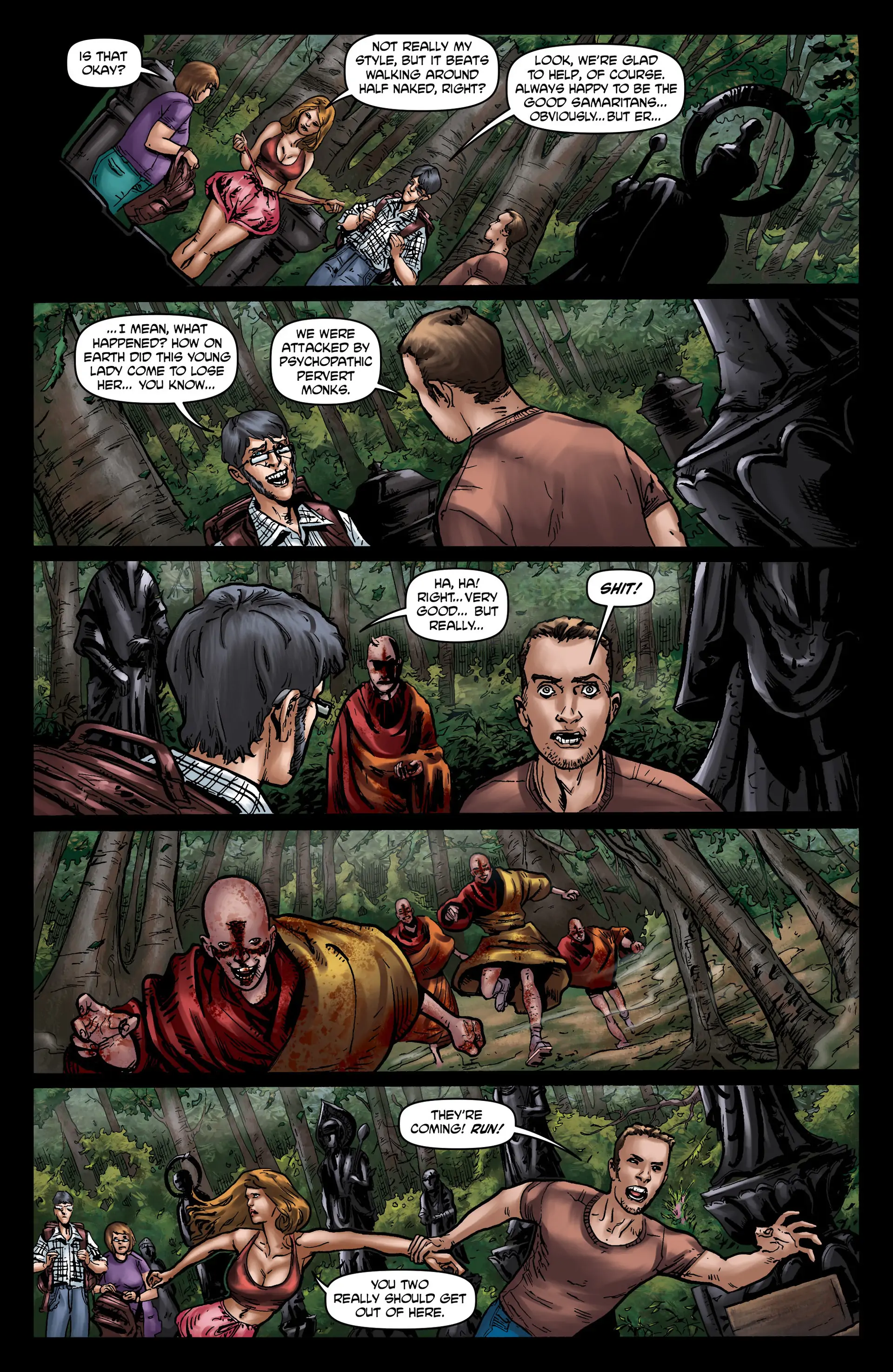 Crossed: Badlands Chapter 41 page 10 - 