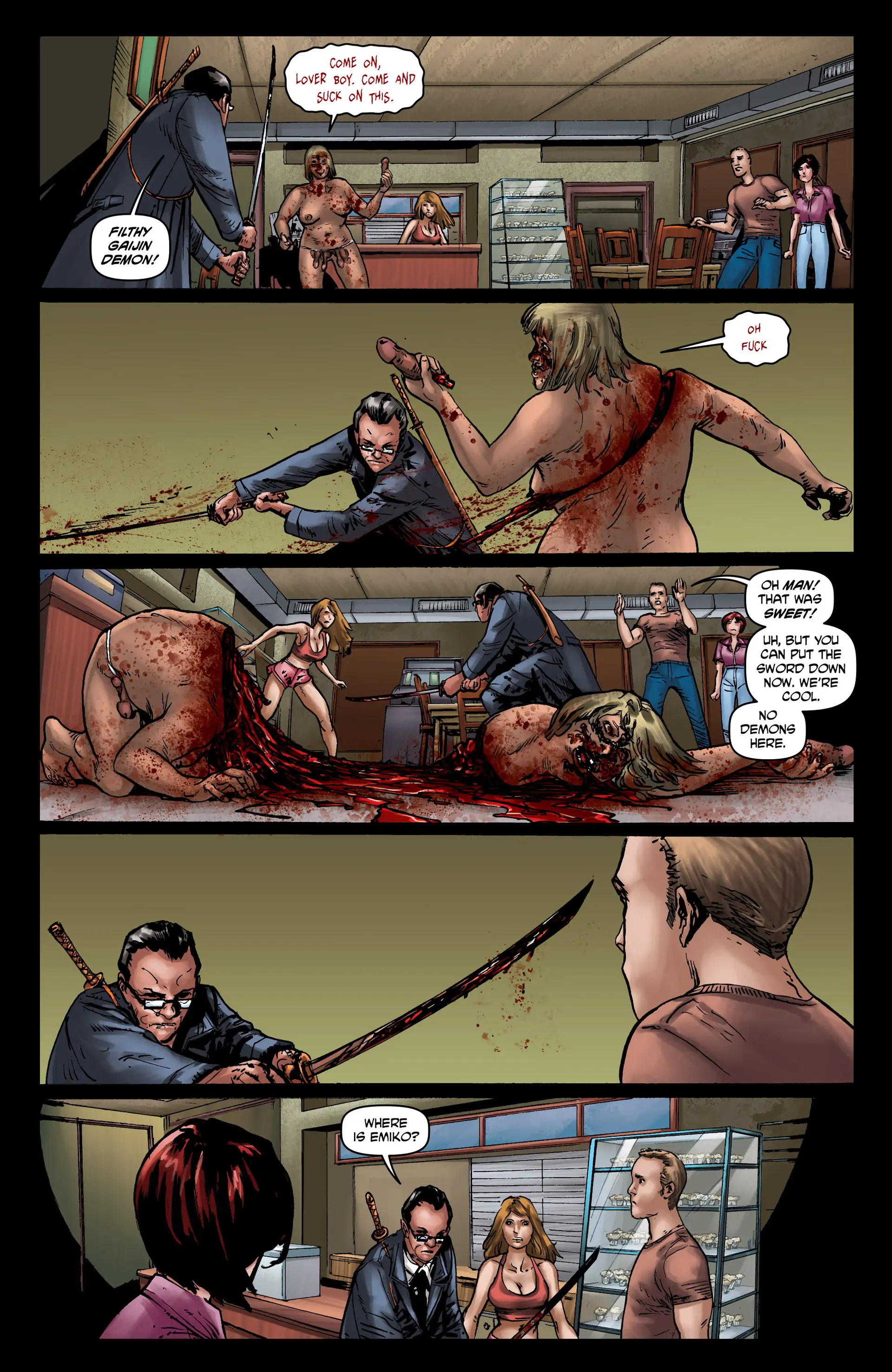 Crossed: Badlands Chapter 42 page 13 - 