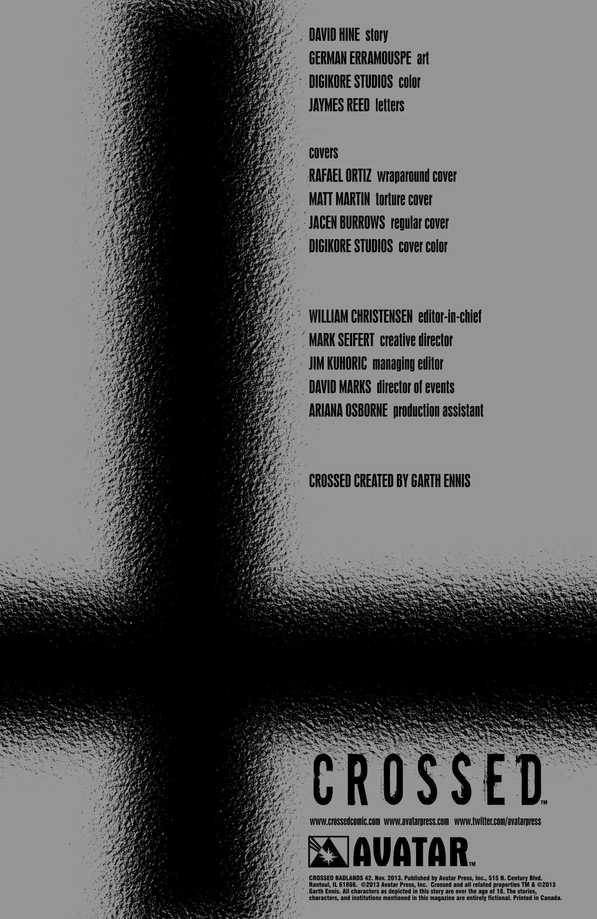 Crossed: Badlands Chapter 42 page 6 - 
