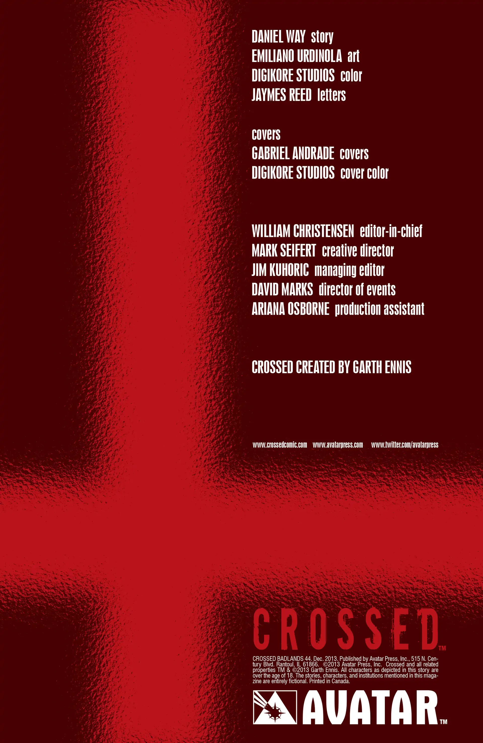 Crossed: Badlands Chapter 44 page 5 - 