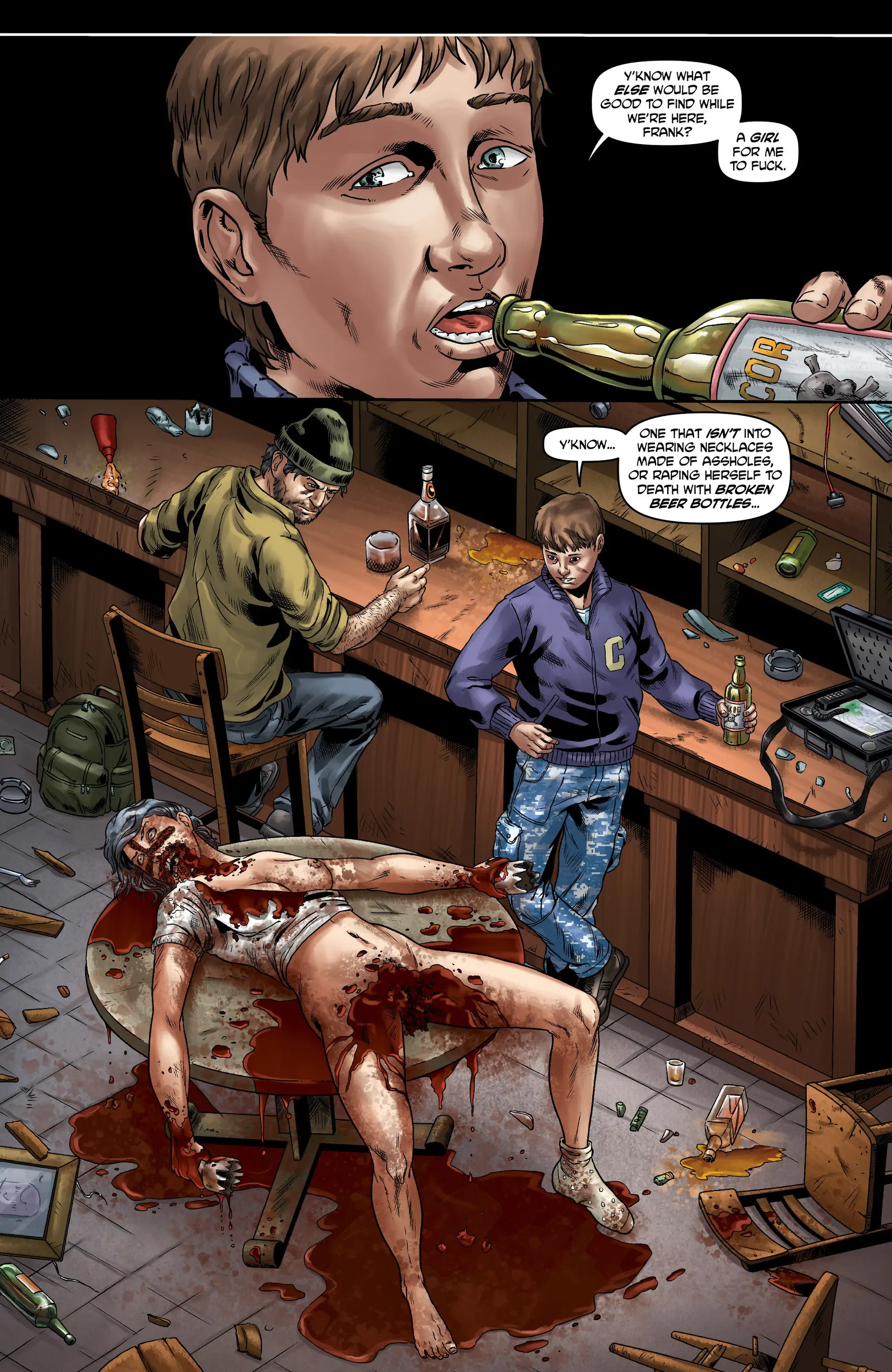 Crossed: Badlands Chapter 45 page 21 - 
