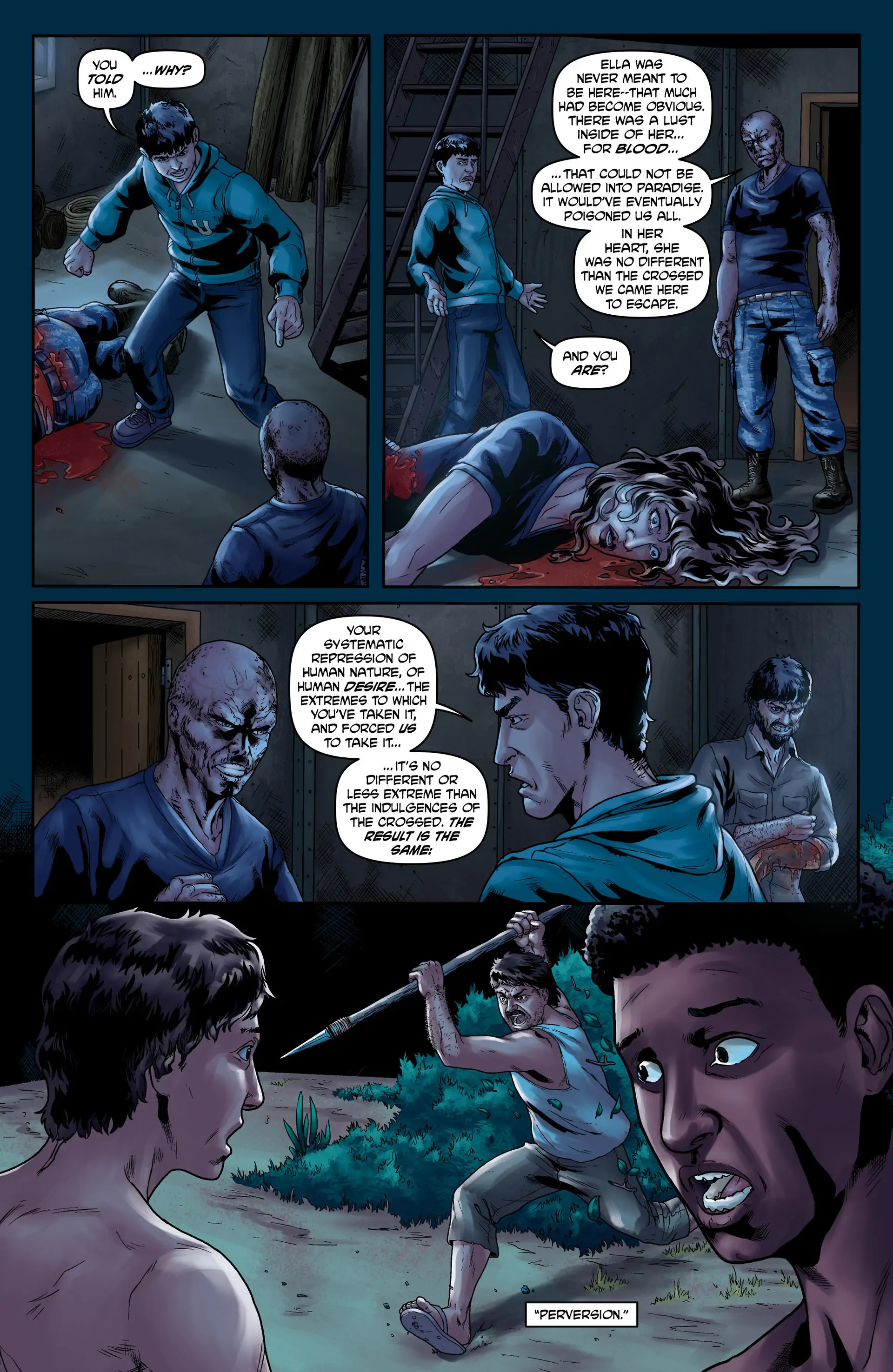 Crossed: Badlands Chapter 49 page 14 - 
