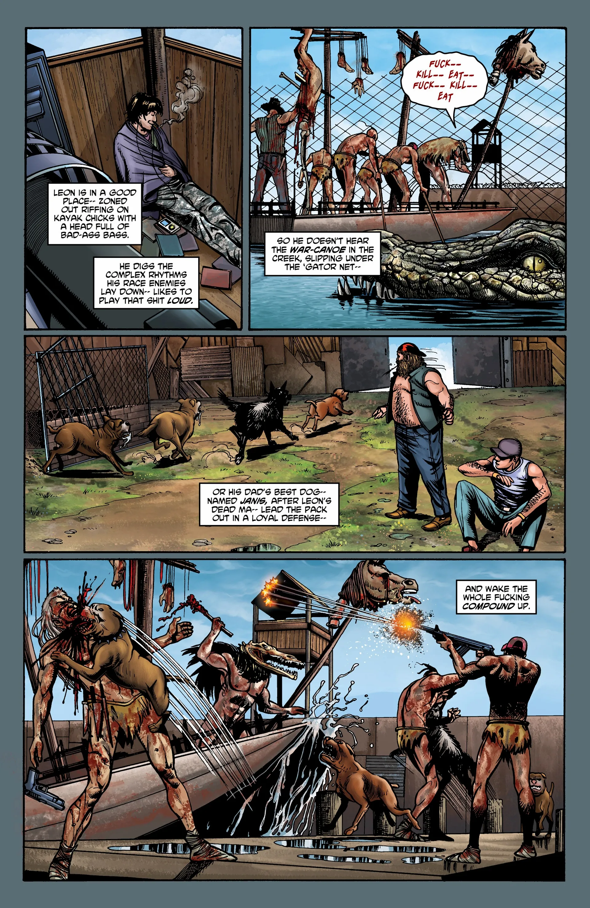 Crossed: Badlands Chapter 5 page 17 - 