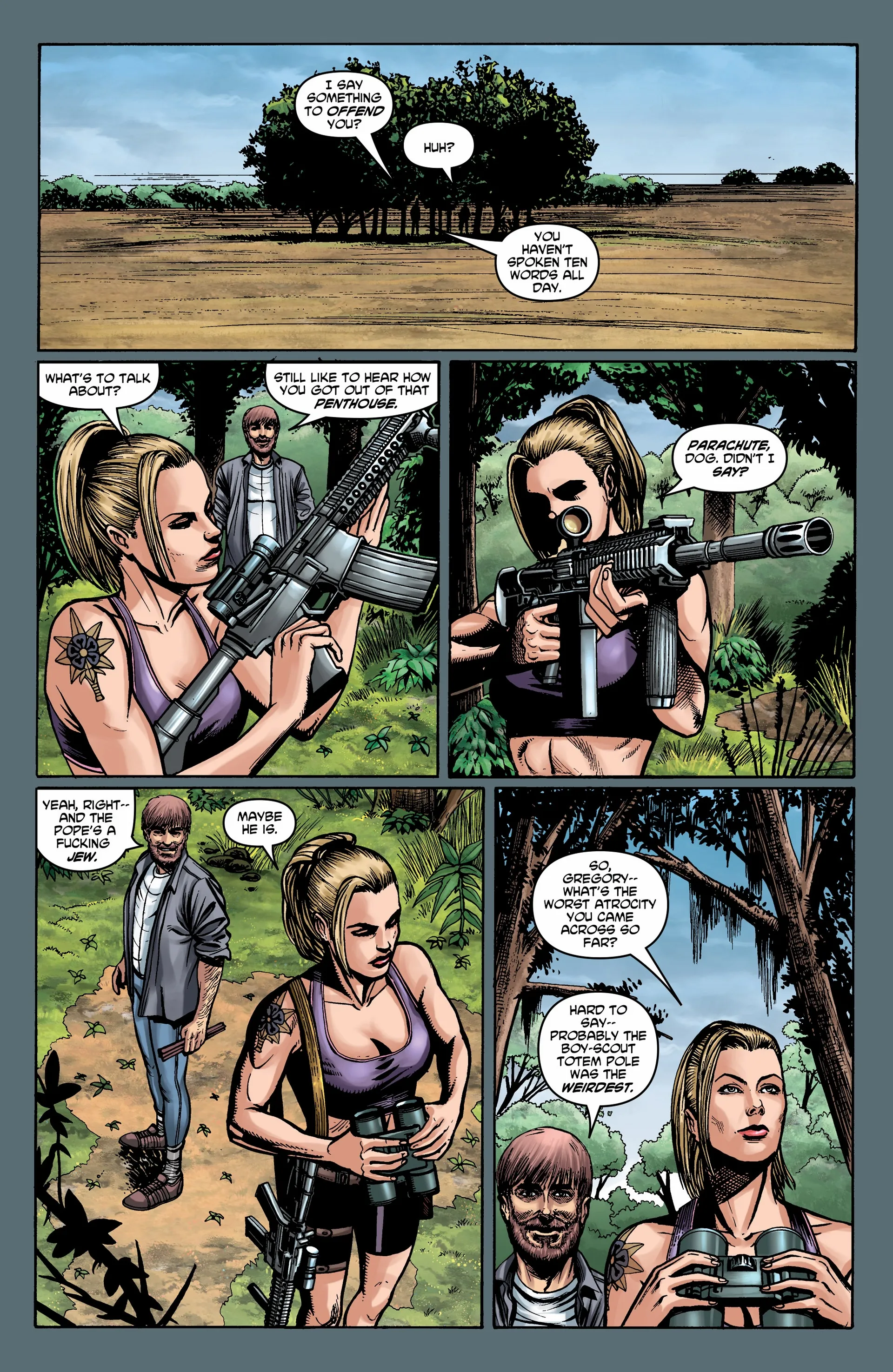 Crossed: Badlands Chapter 5 page 23 - 