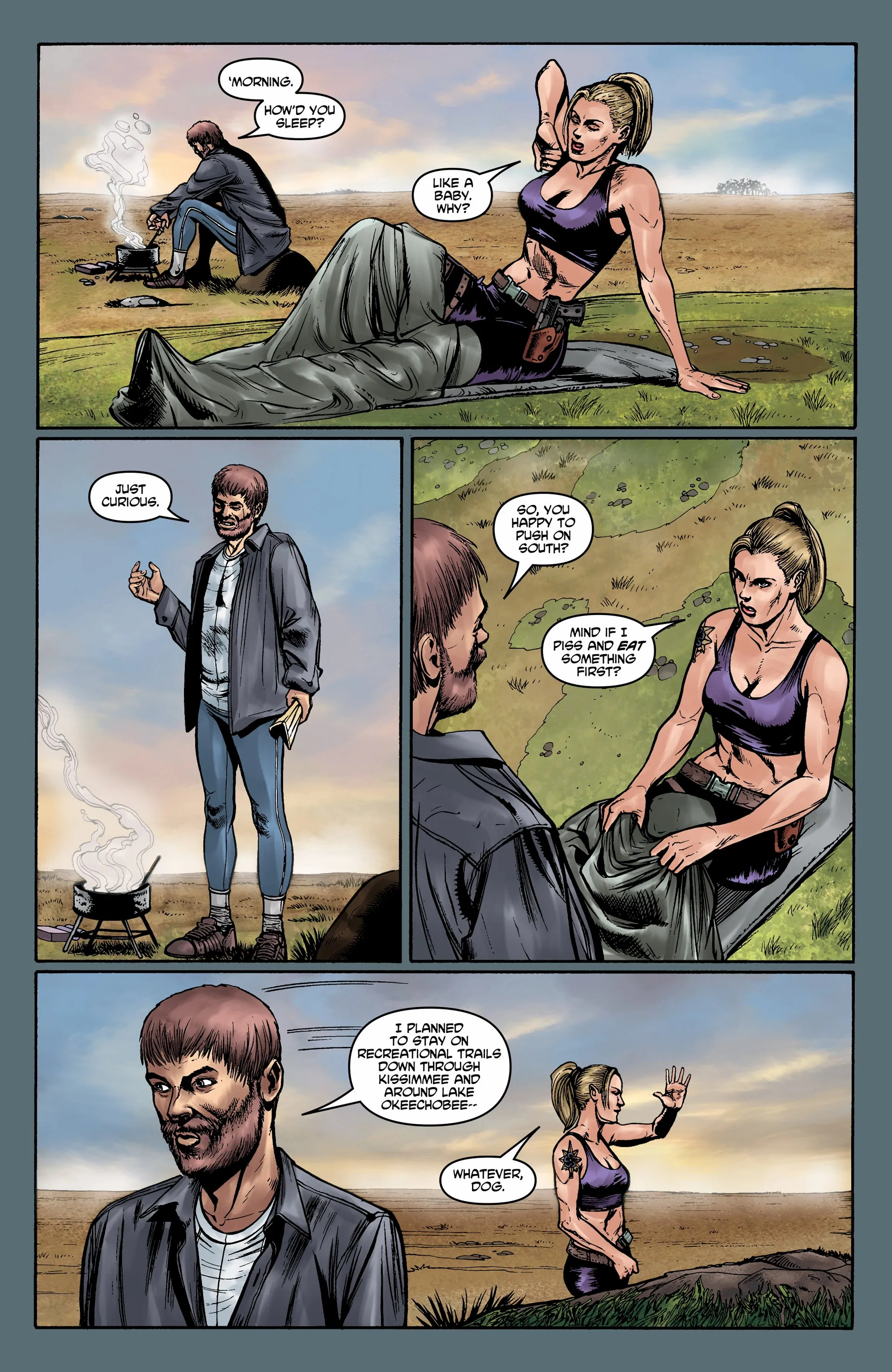 Crossed: Badlands Chapter 5 page 10 - 