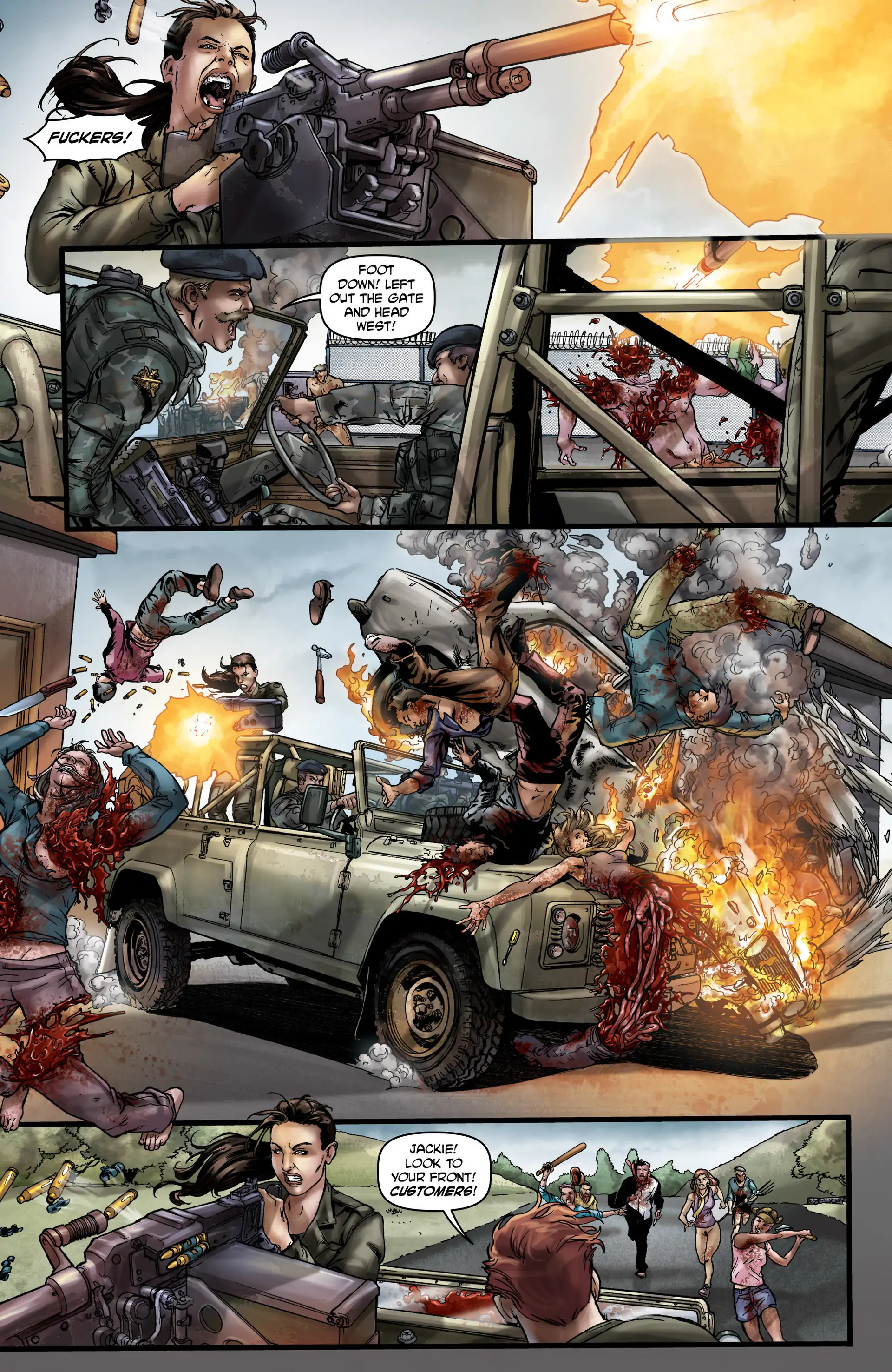 Crossed: Badlands Chapter 52 page 23 - 