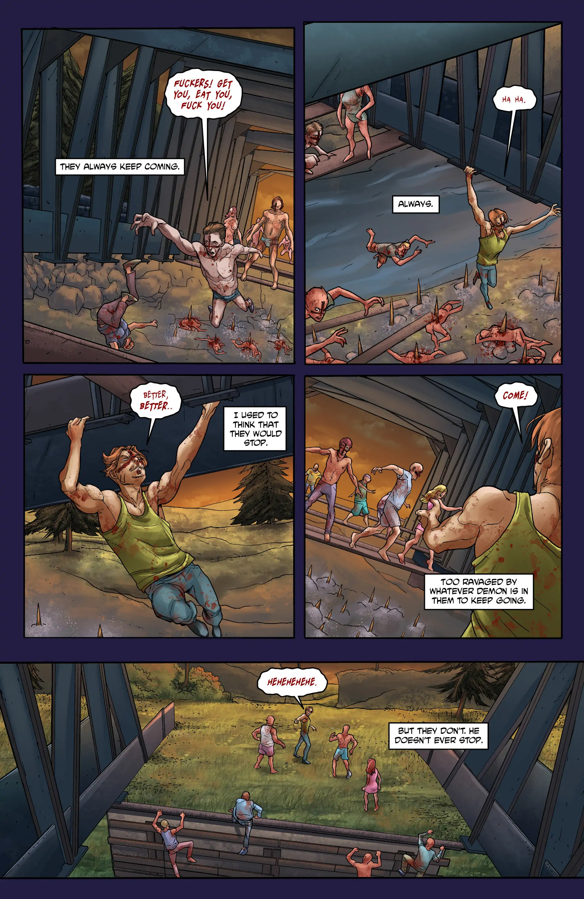 Crossed: Badlands Chapter 58 page 14 - 