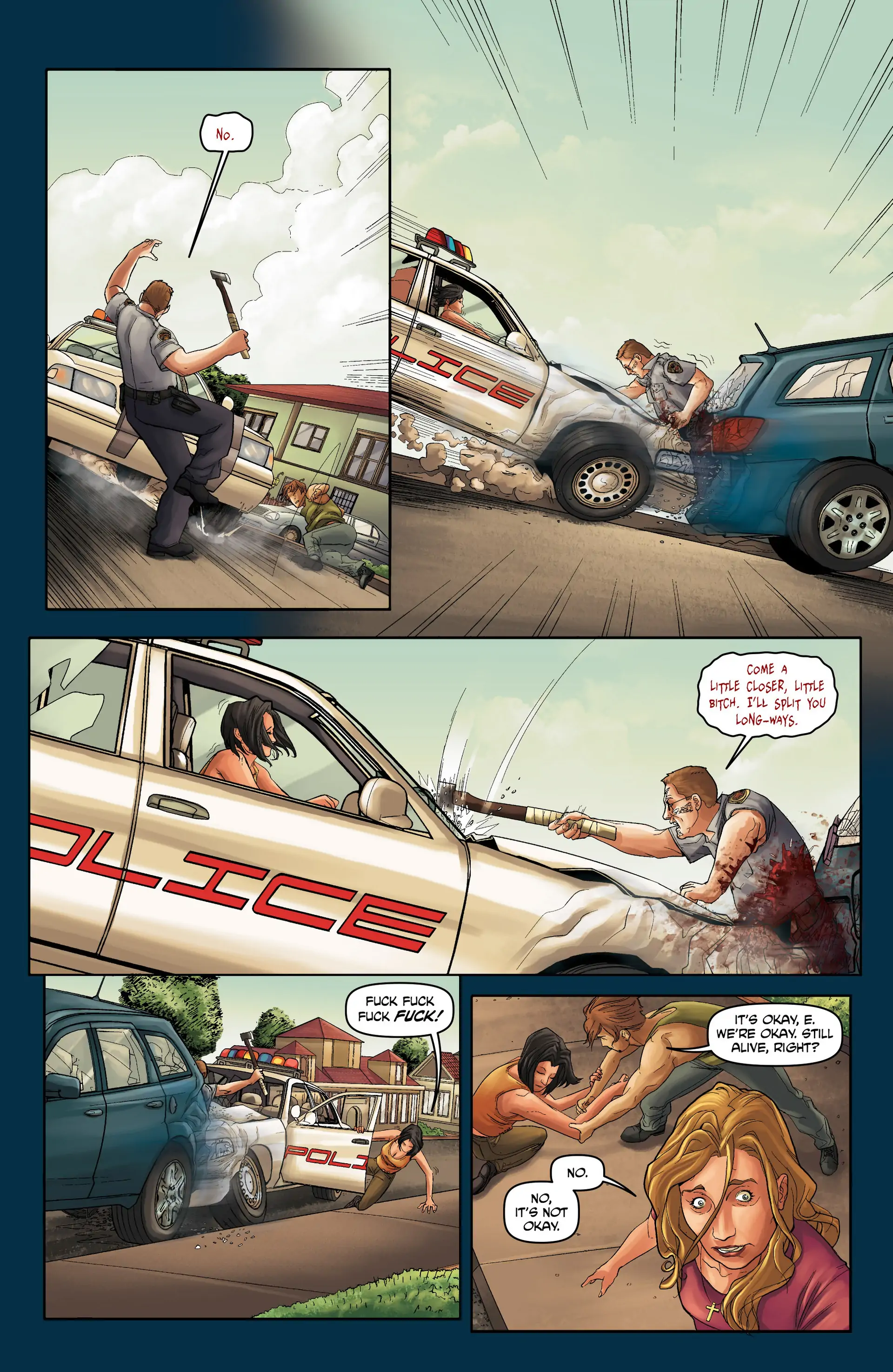 Crossed: Badlands Chapter 58 page 21 - 