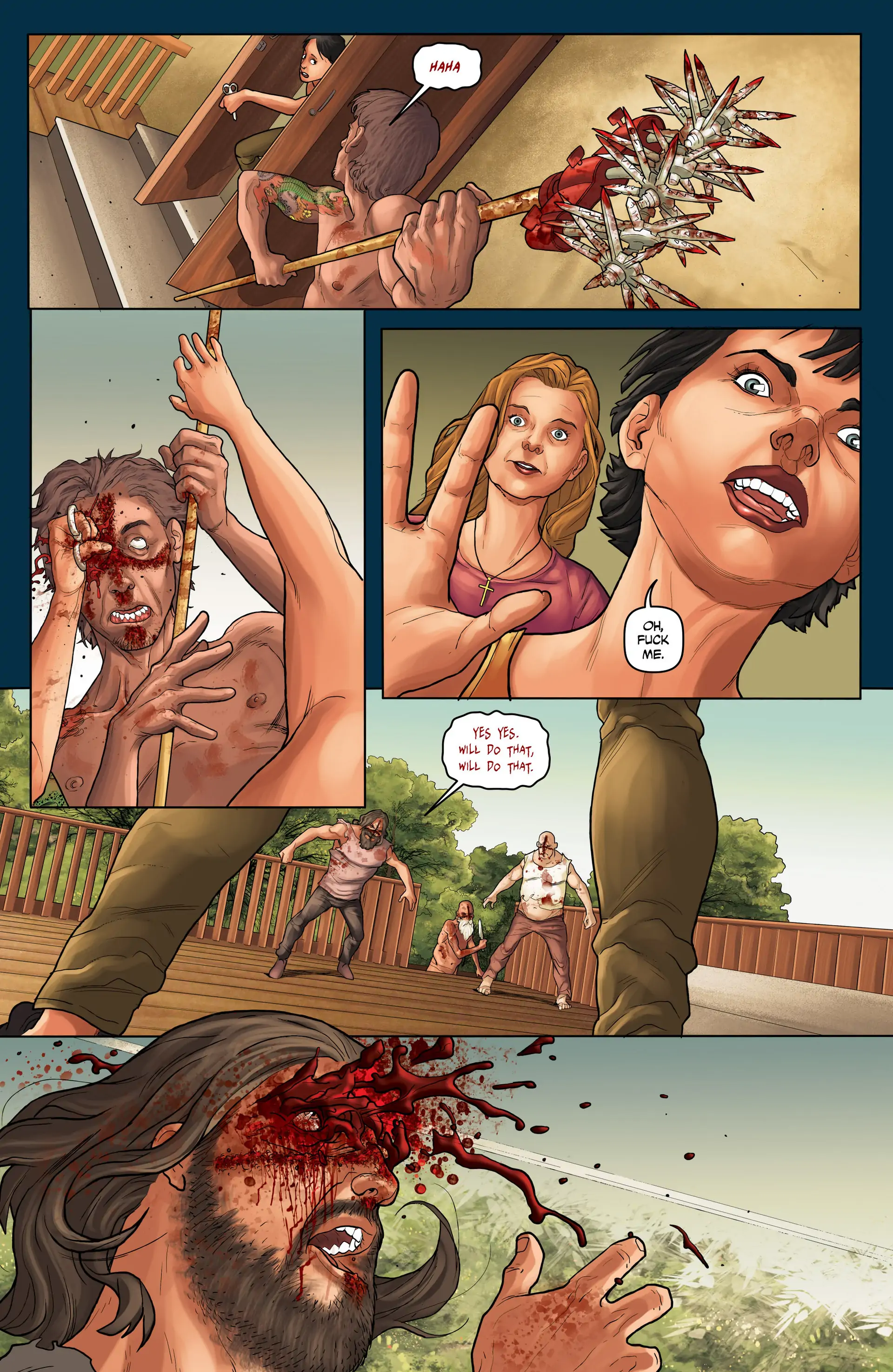Crossed: Badlands Chapter 59 page 13 - 