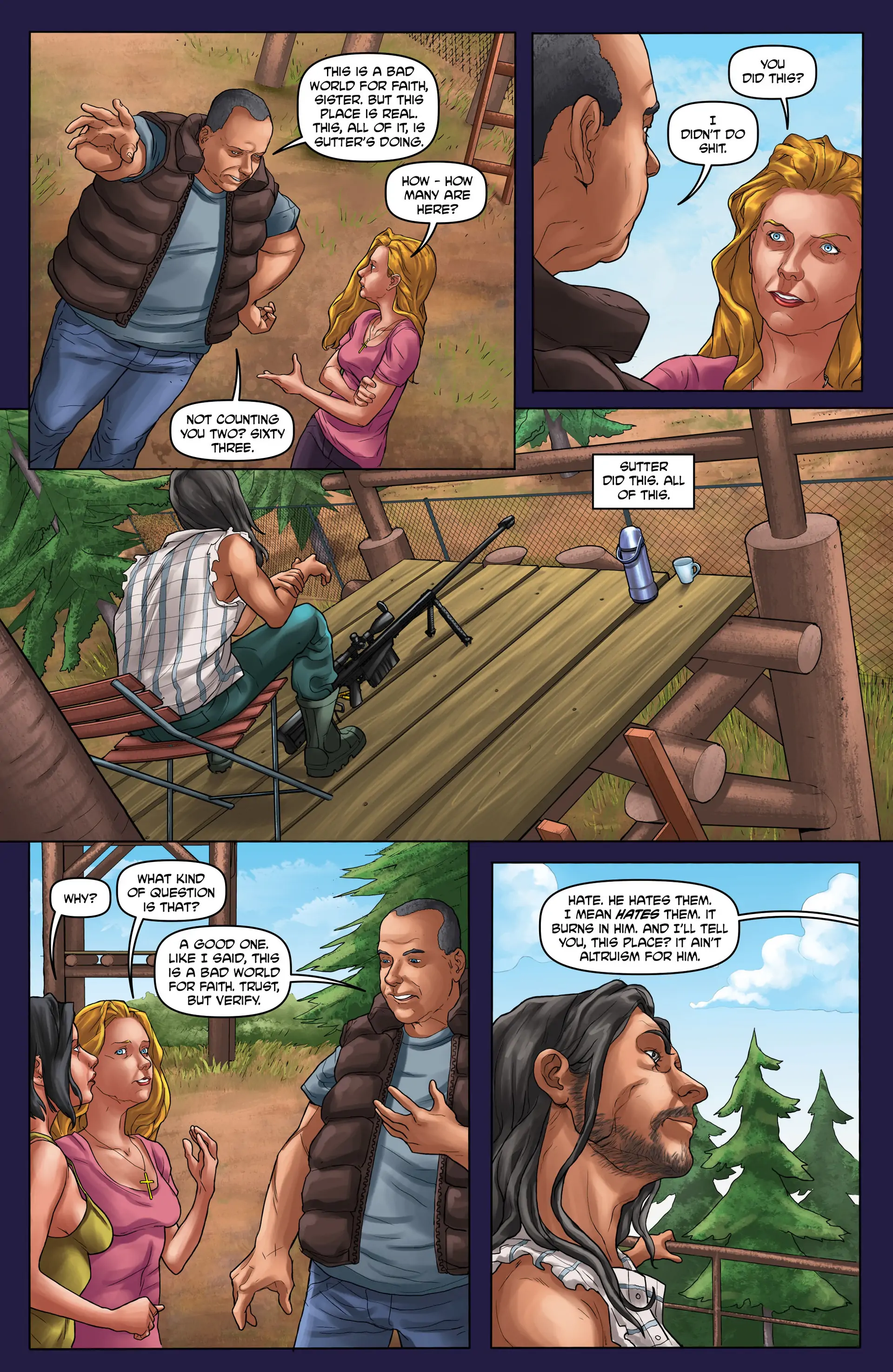 Crossed: Badlands Chapter 59 page 9 - 