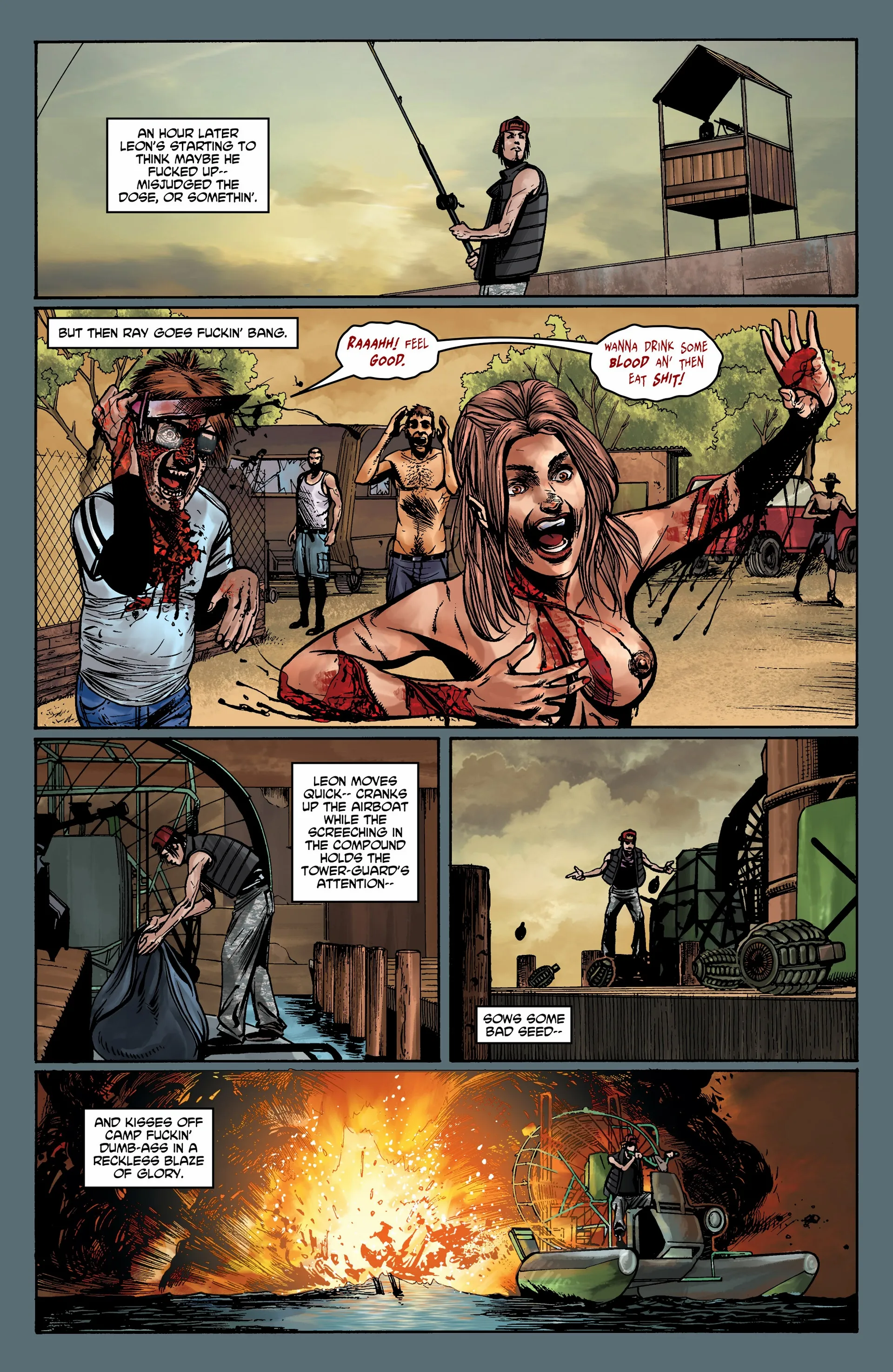 Crossed: Badlands Chapter 6 page 13 - 