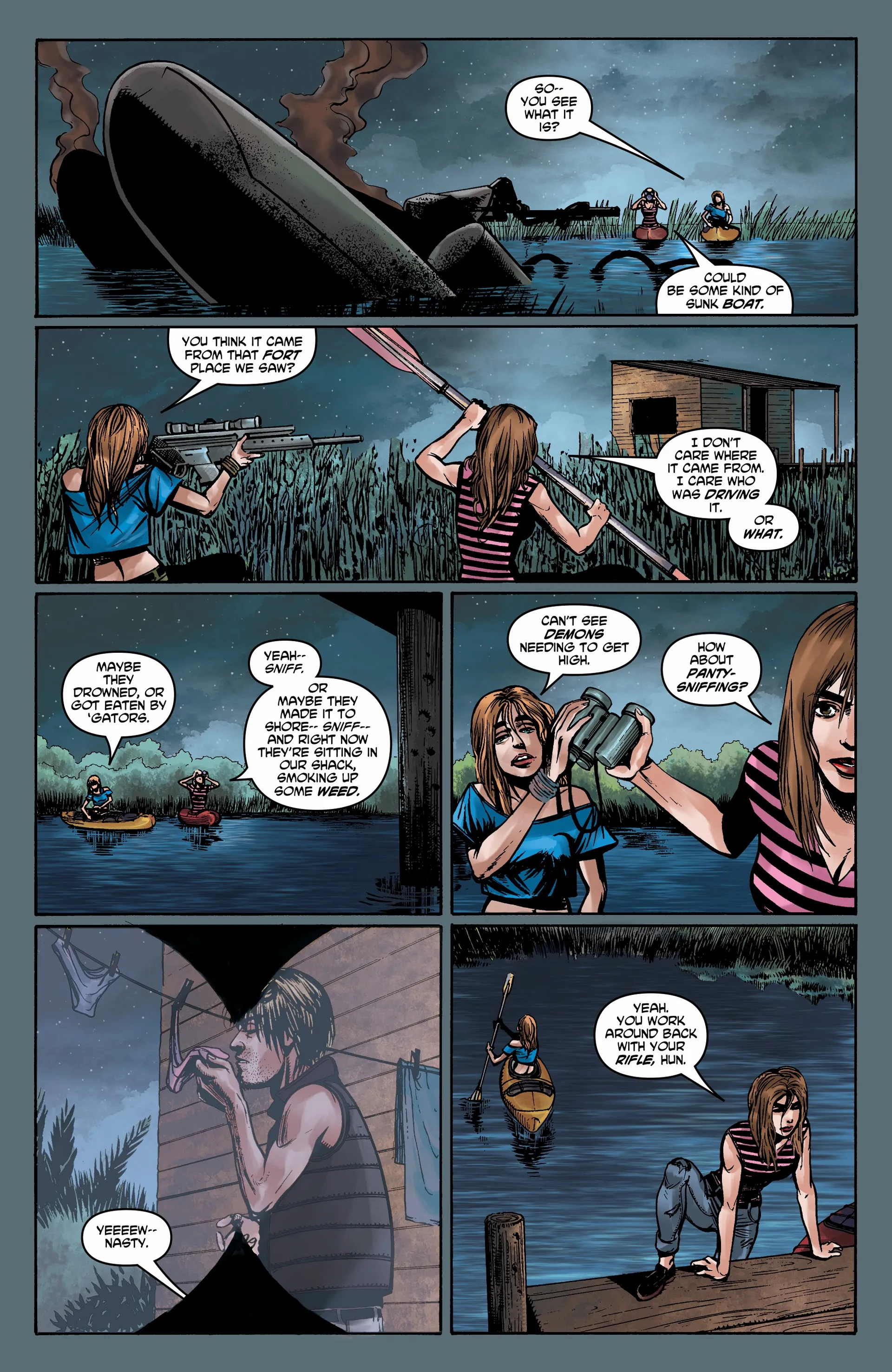 Crossed: Badlands Chapter 6 page 14 - 