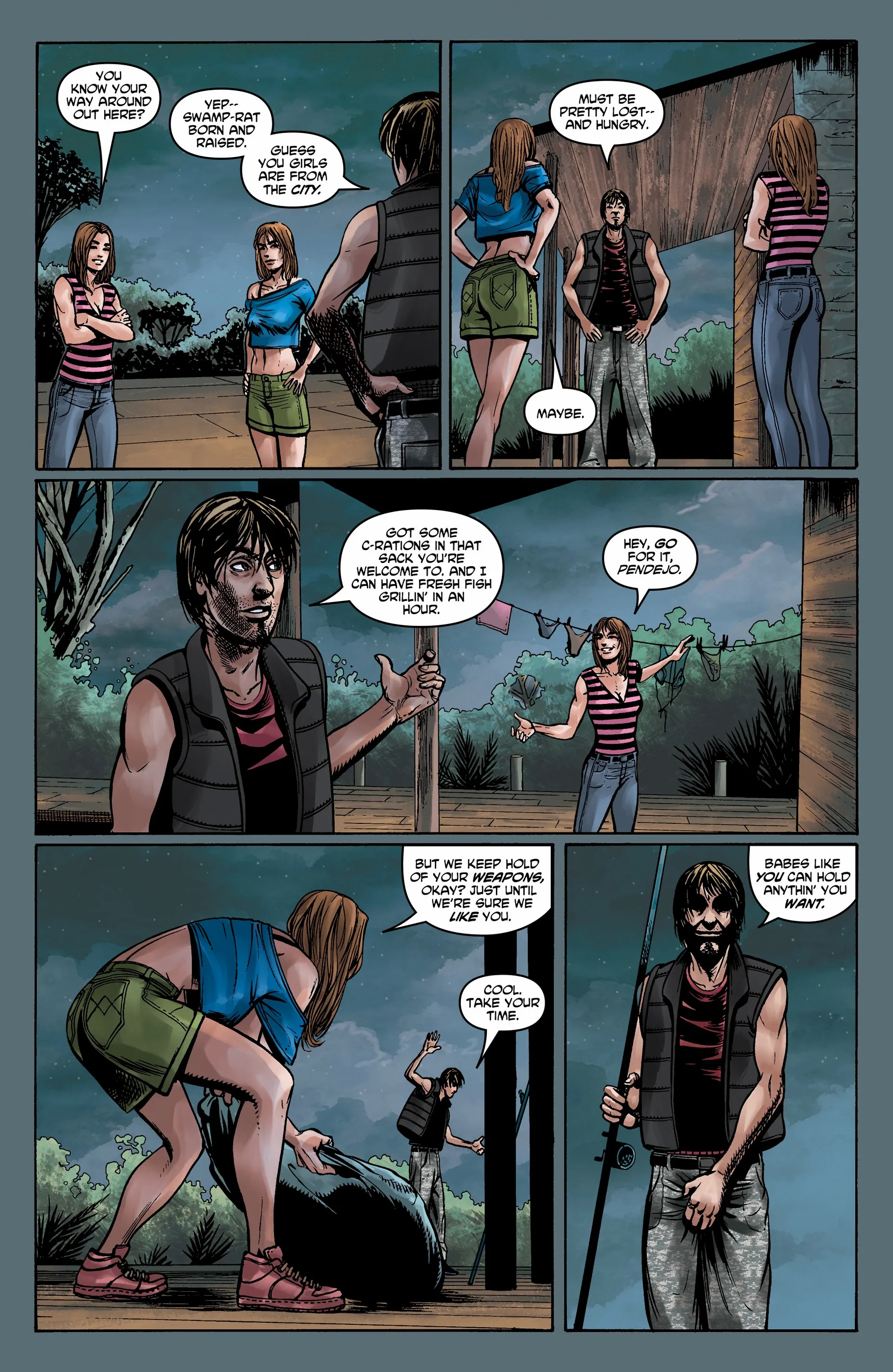 Crossed: Badlands Chapter 6 page 17 - 