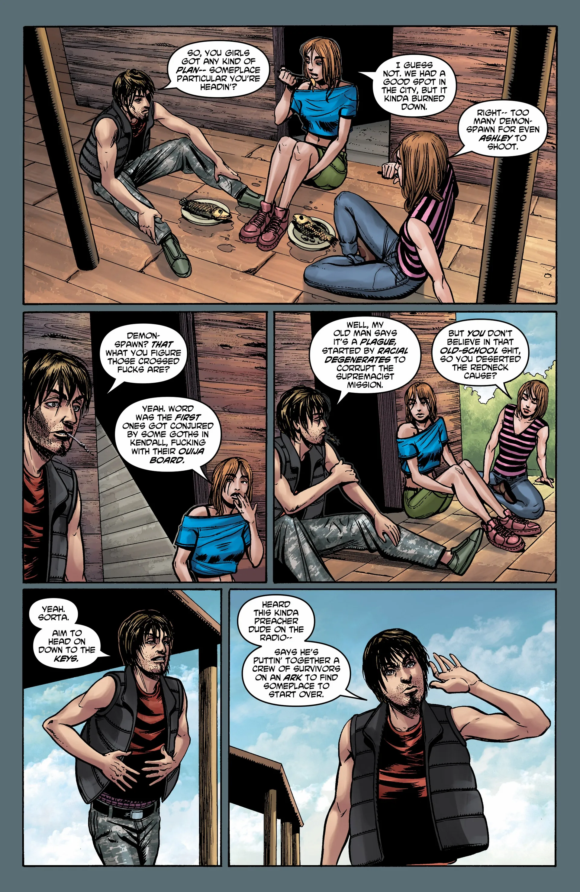 Crossed: Badlands Chapter 6 page 23 - 
