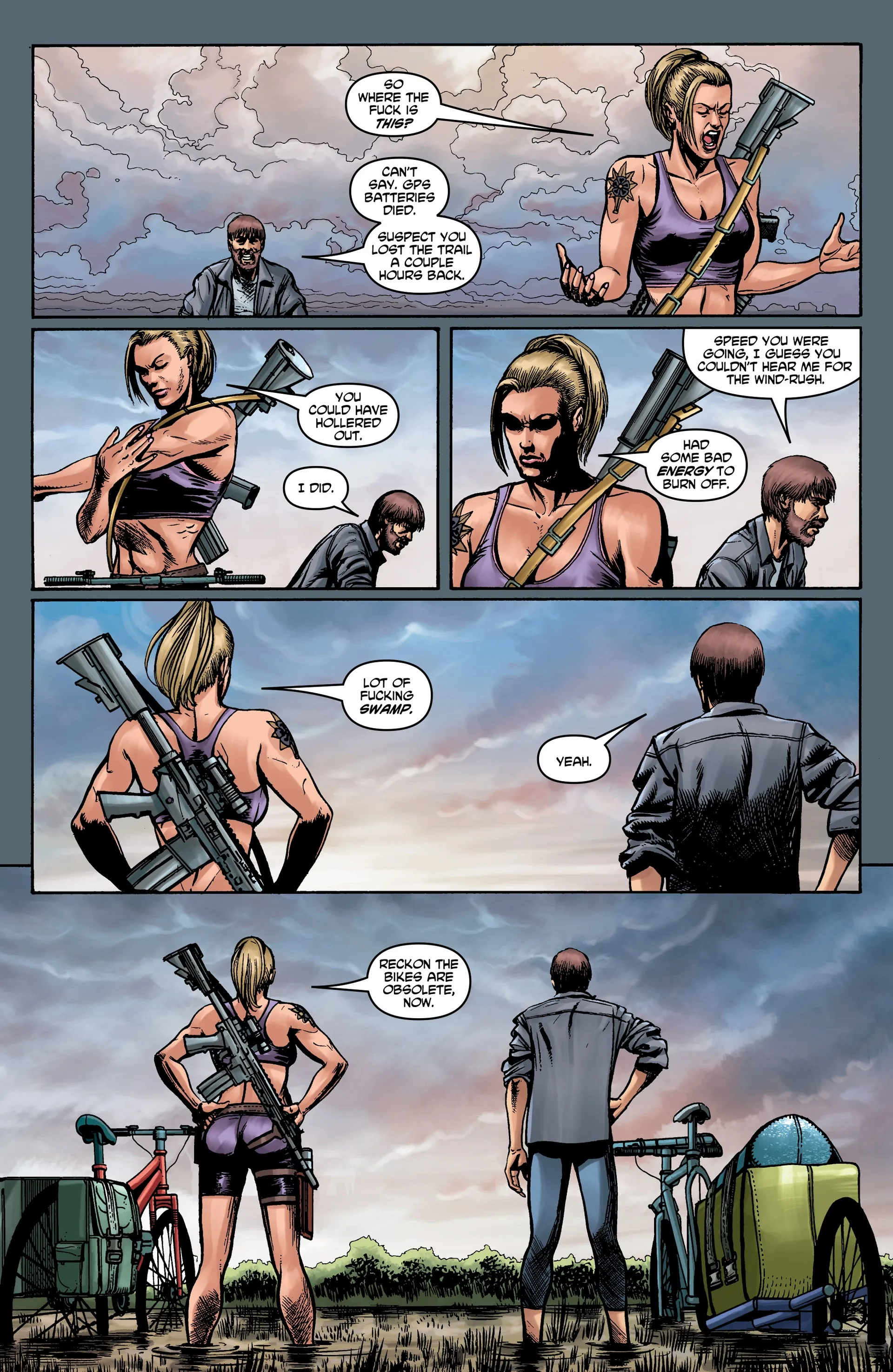 Crossed: Badlands Chapter 6 page 8 - 