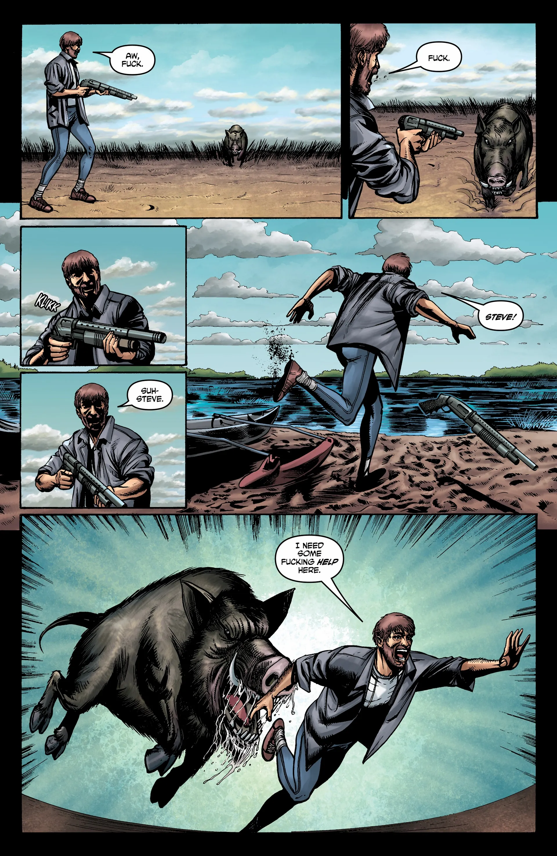 Crossed: Badlands Chapter 6 page 10 - 