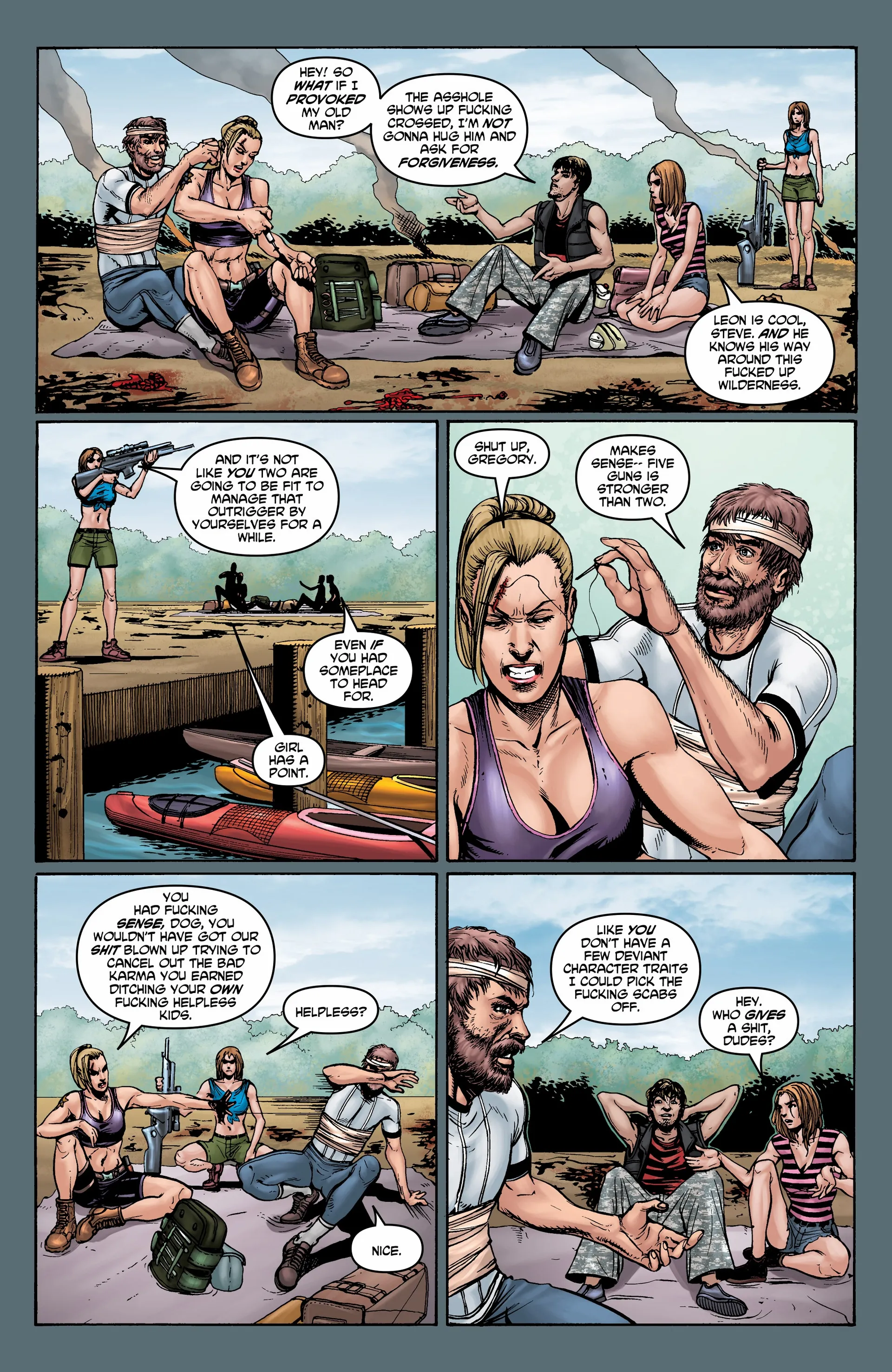 Crossed: Badlands Chapter 7 page 17 - 