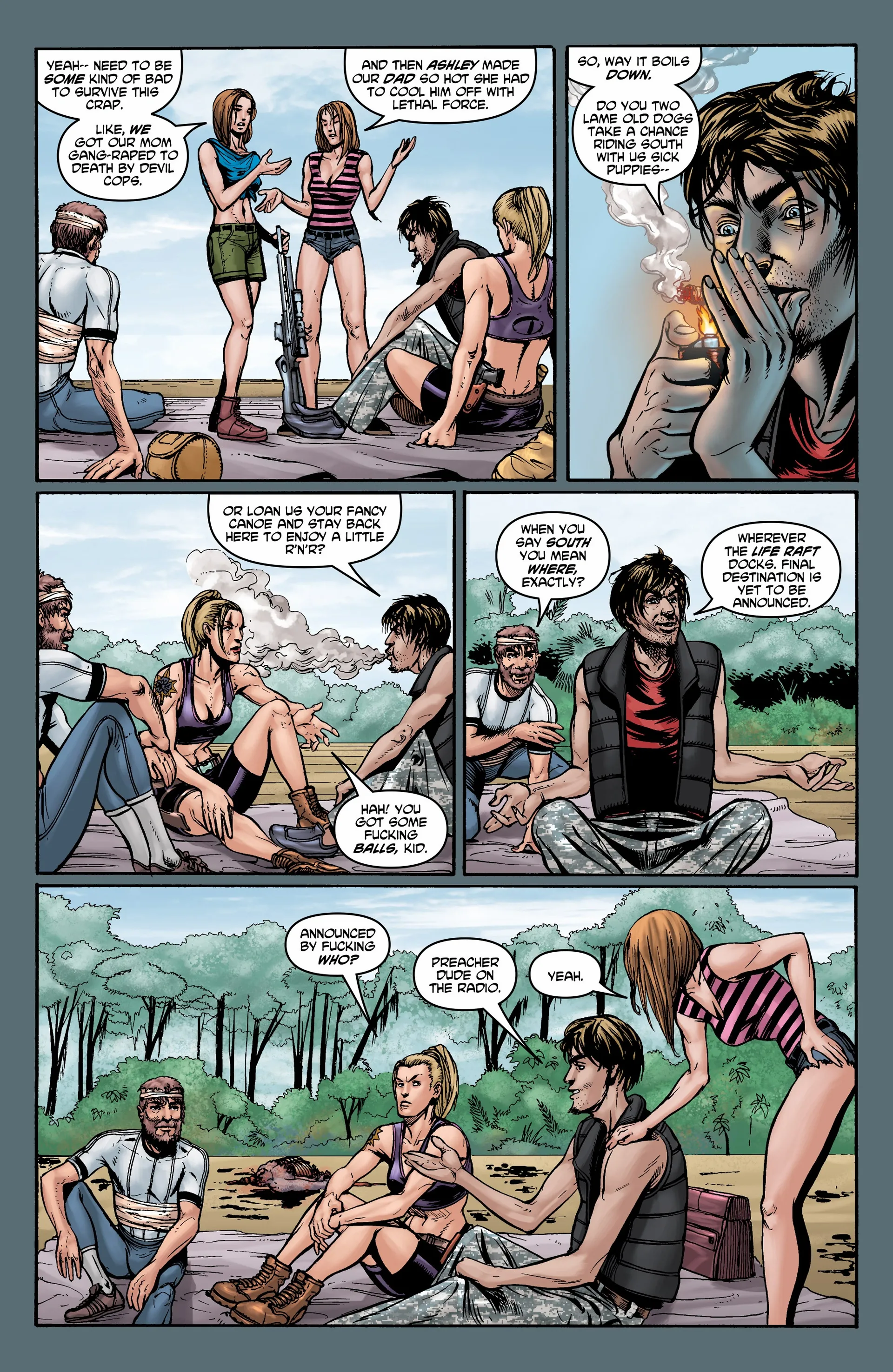 Crossed: Badlands Chapter 7 page 18 - 