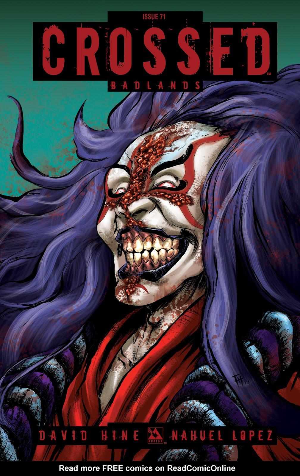 Crossed: Badlands Chapter 71 page 1 - 