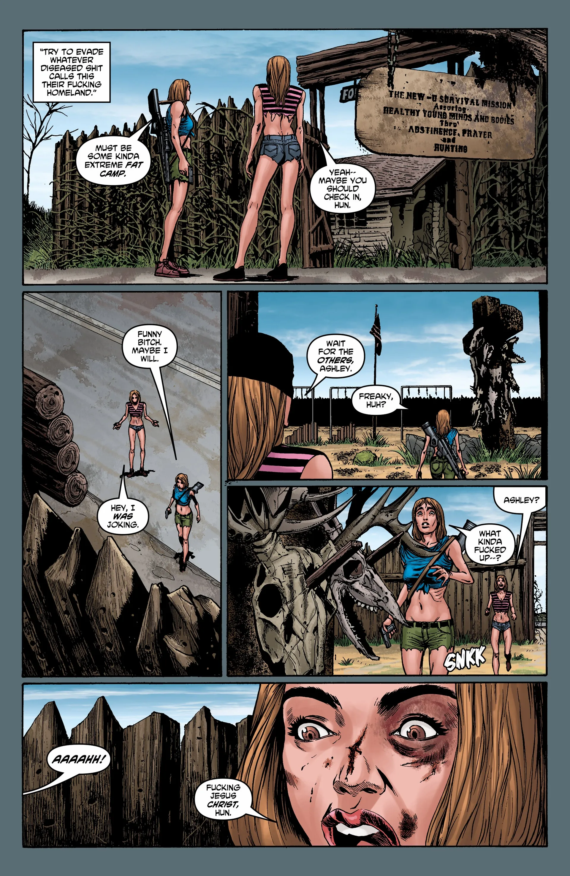 Crossed: Badlands Chapter 8 page 12 - 