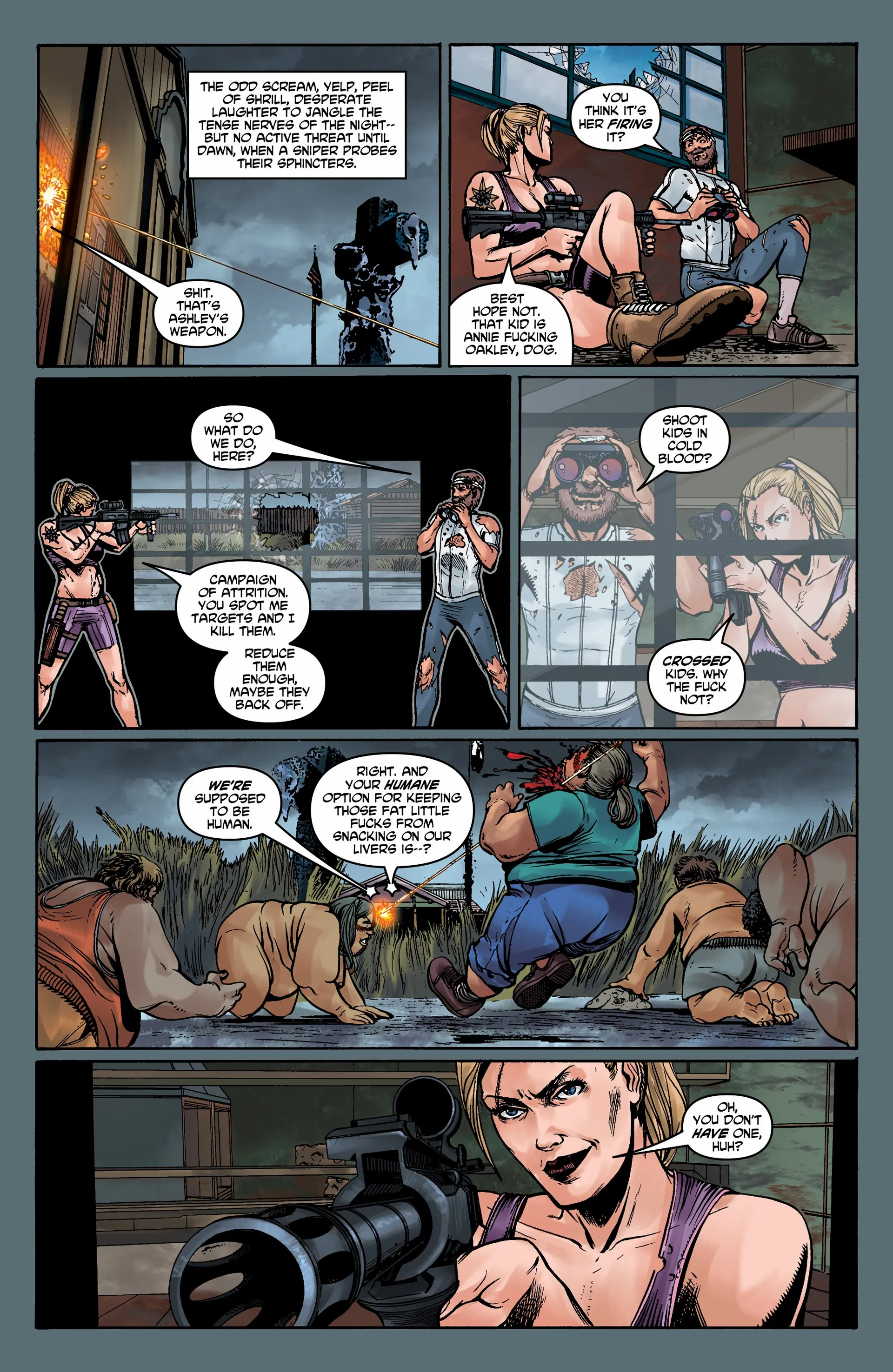 Crossed: Badlands Chapter 8 page 17 - 