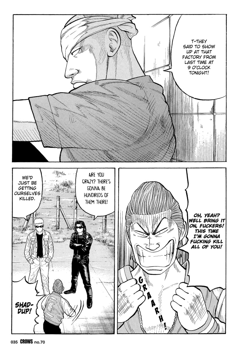 Crows Chapter 72 page 35 - 