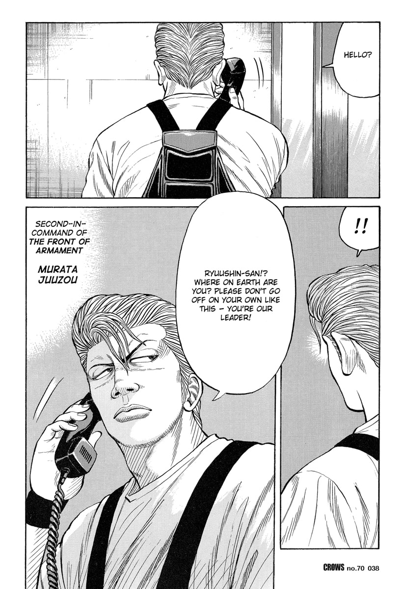 Crows Chapter 72 page 38 - 
