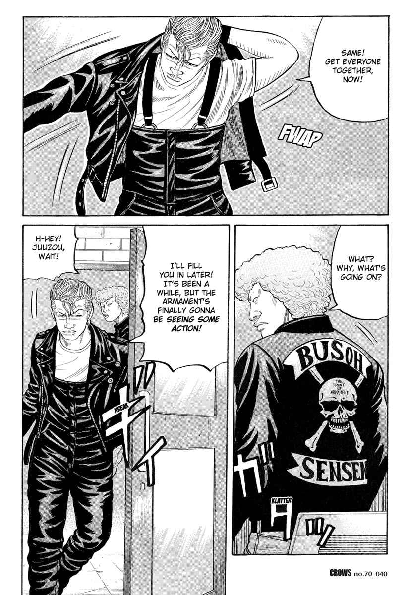 Crows Chapter 72 page 40 - 