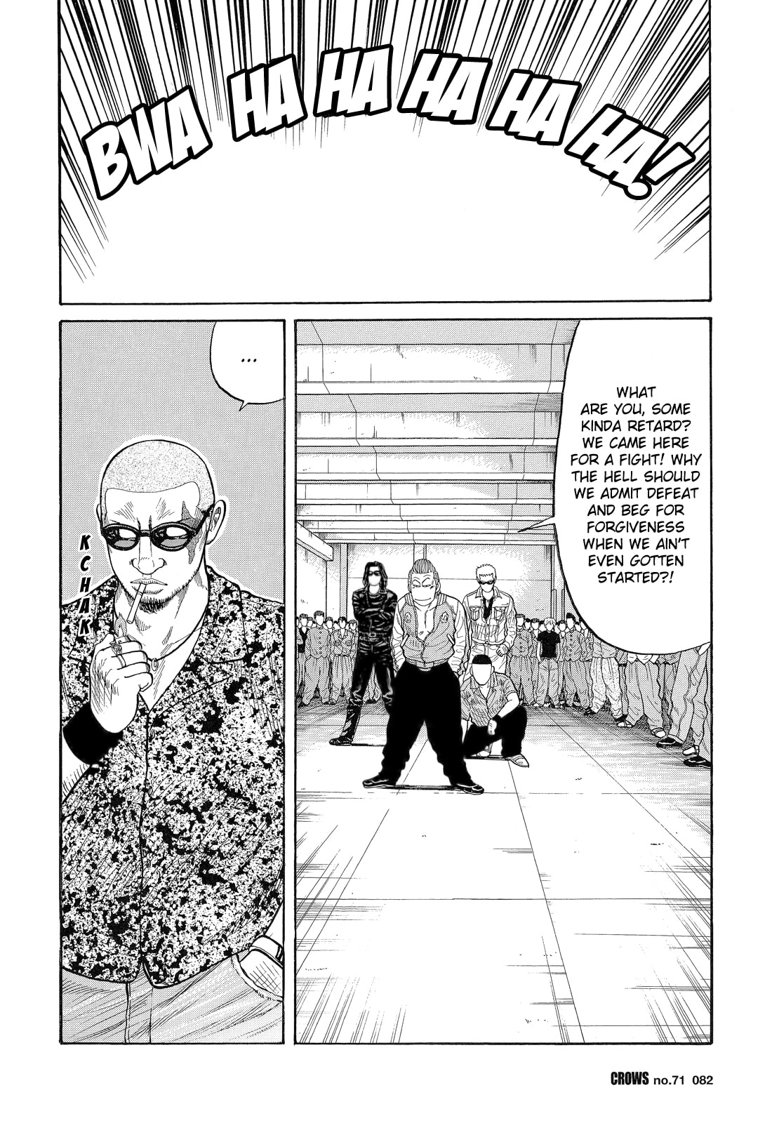 Crows Chapter 73 page 36 - 