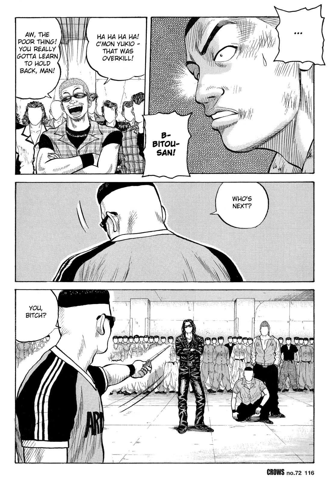Crows Chapter 74 page 21 - 