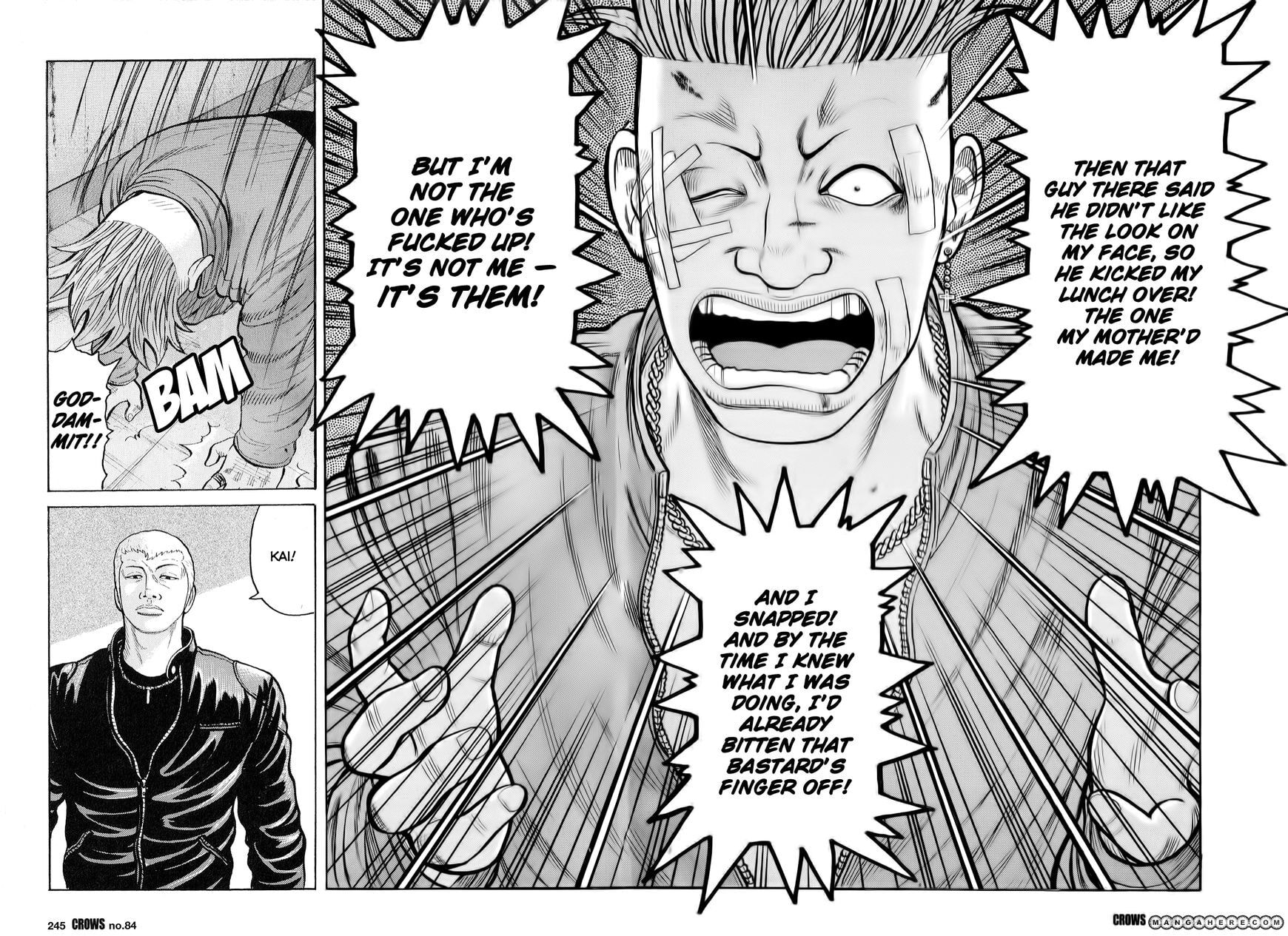 Crows Chapter 86 page 38 - 
