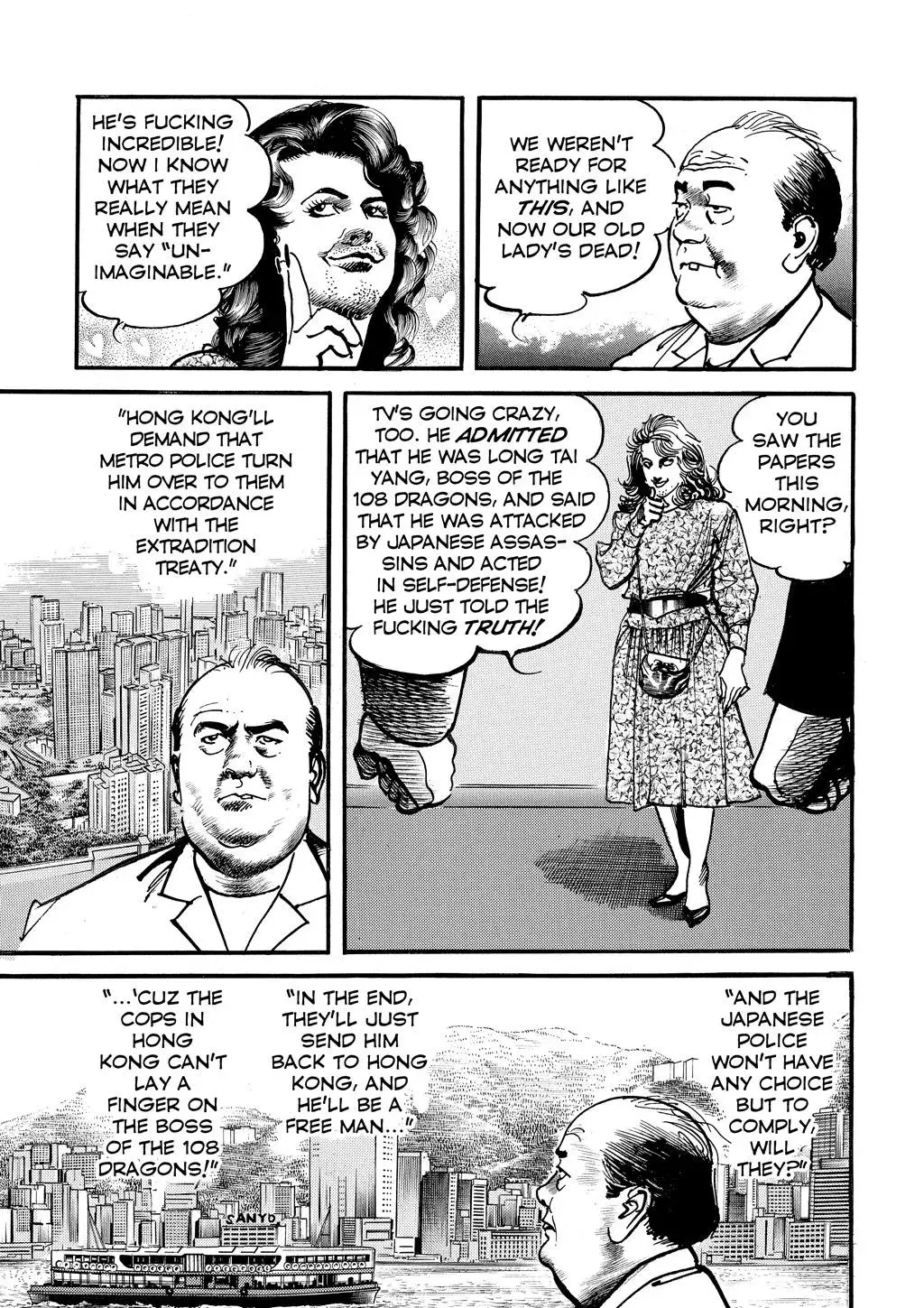 Crying Freeman Chapter 101 page 10 - 