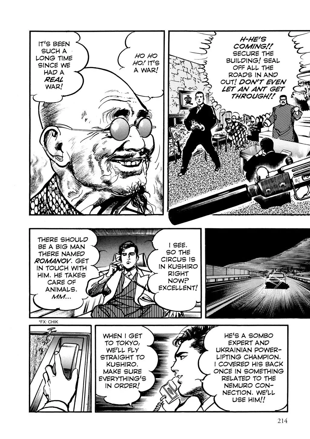 Crying Freeman Chapter 94 page 12 - 