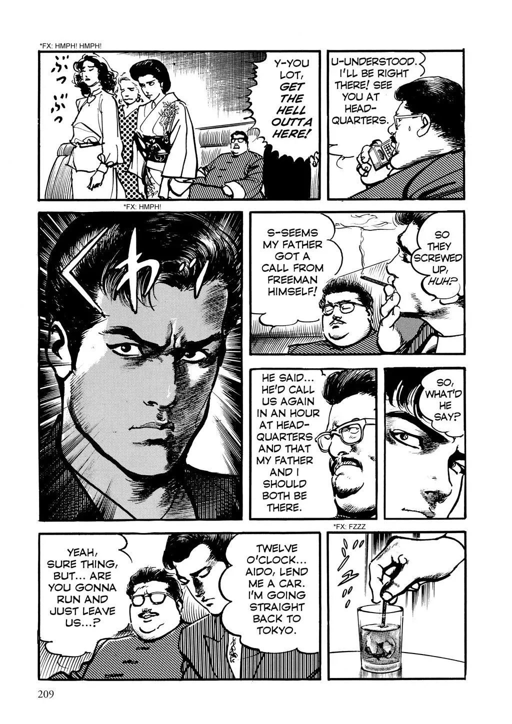 Crying Freeman Chapter 94 page 7 - 