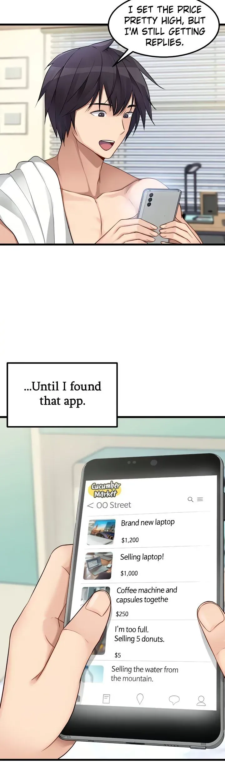 Cucumber Market Chapter 1 page 15 - 