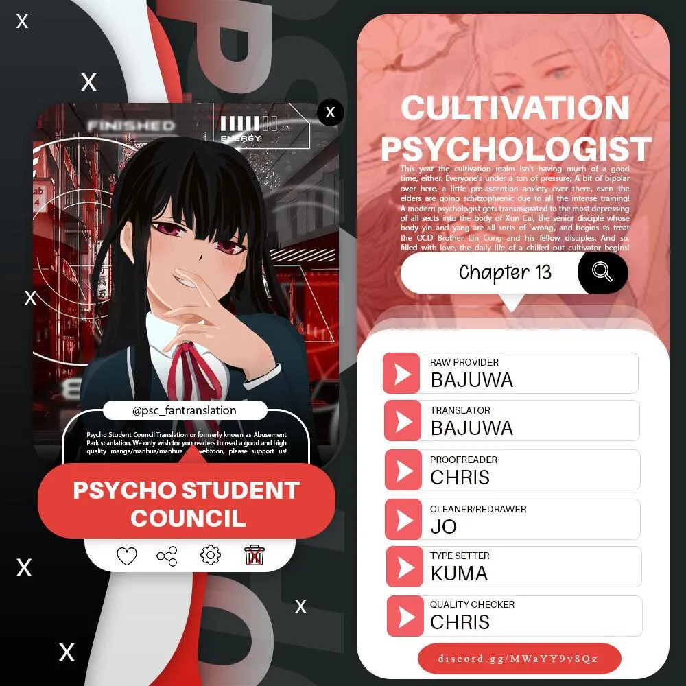 Cultivation Psychologist Chapter 13 page 1 - 