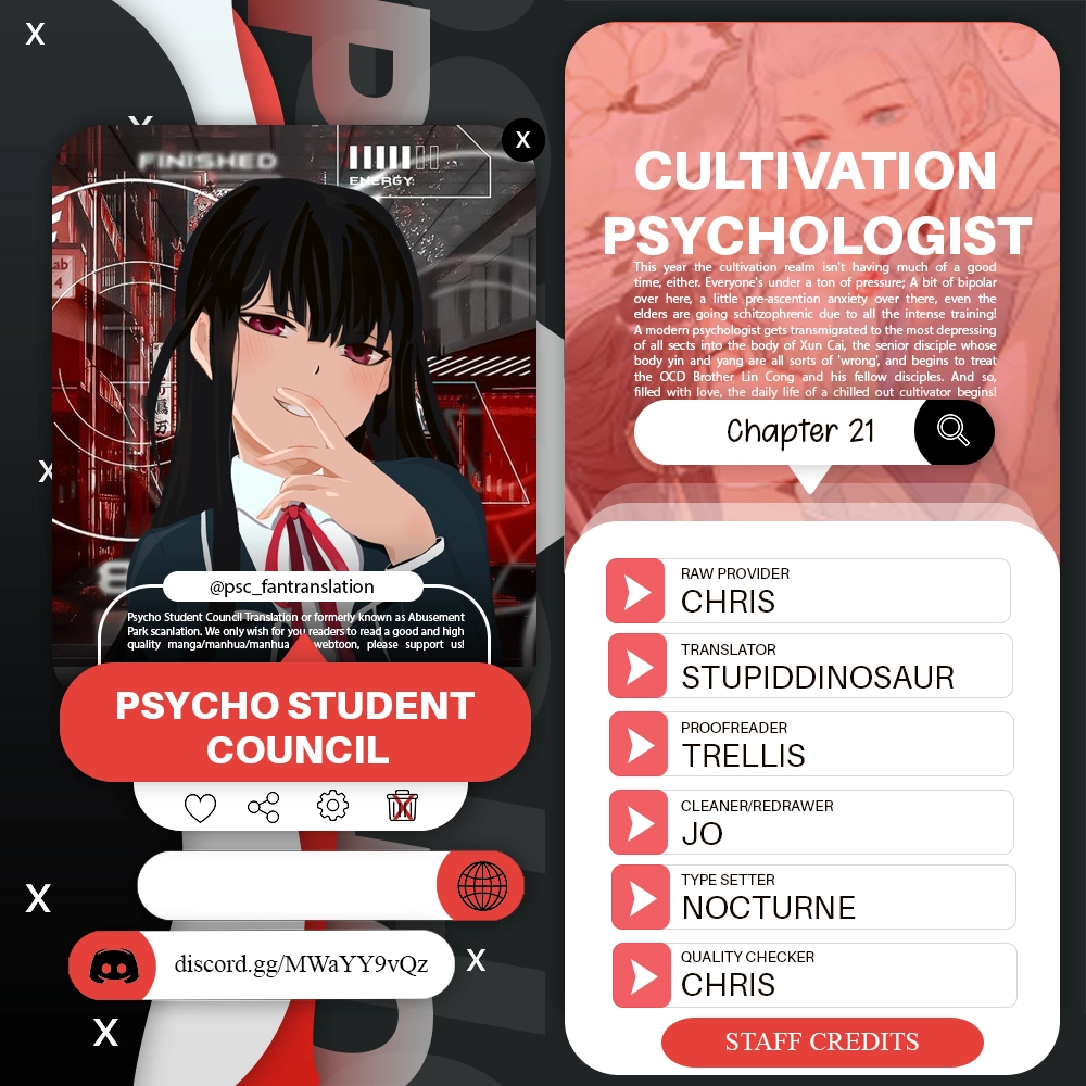 Cultivation Psychologist Chapter 21 page 1 - 