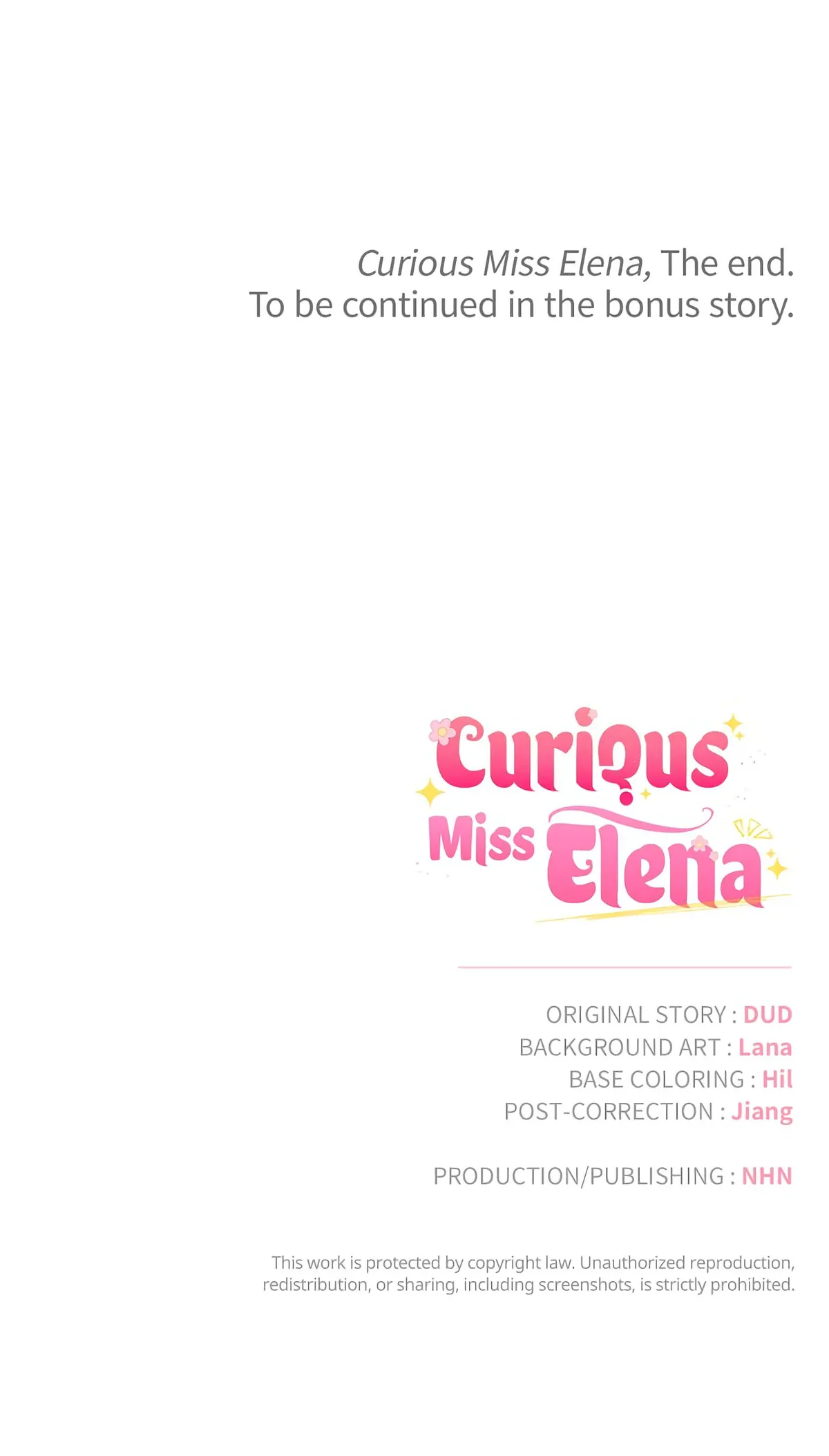 Curious Miss Elena Chapter 25 page 141 - 