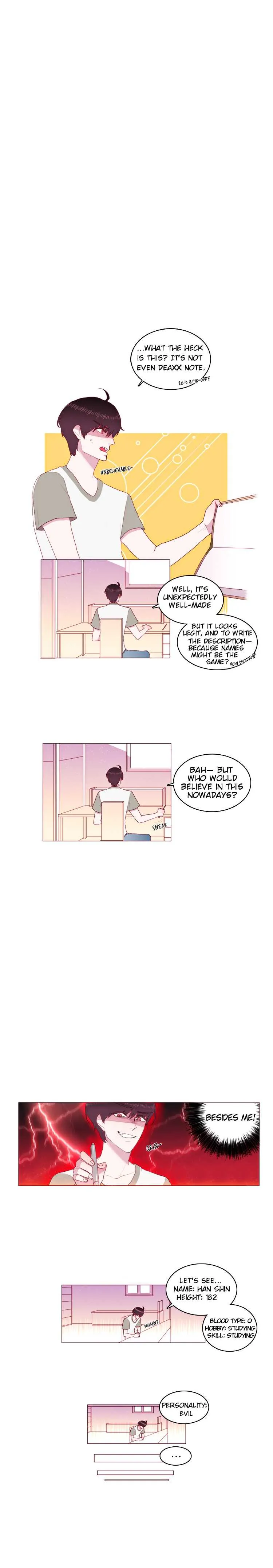 Curse Note Chapter 3 page 2 - 
