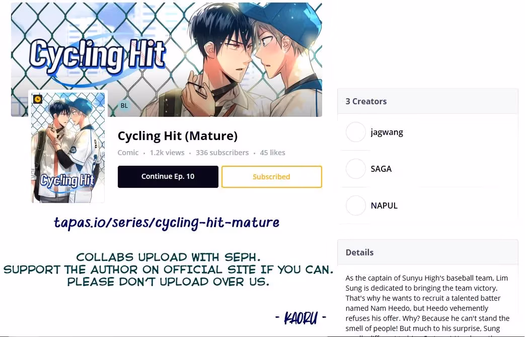Cycling Hit Chapter 57 page 27 - 