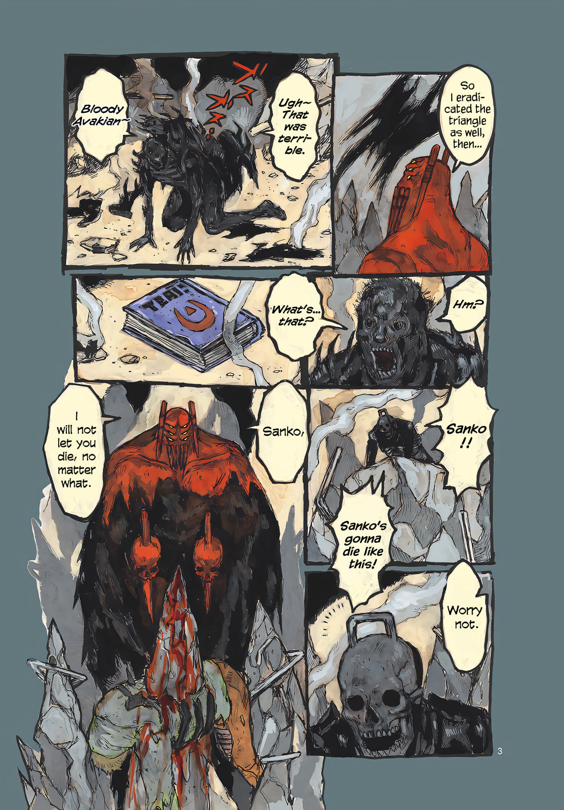 Dai Dark Chapter 58 page 3 - 