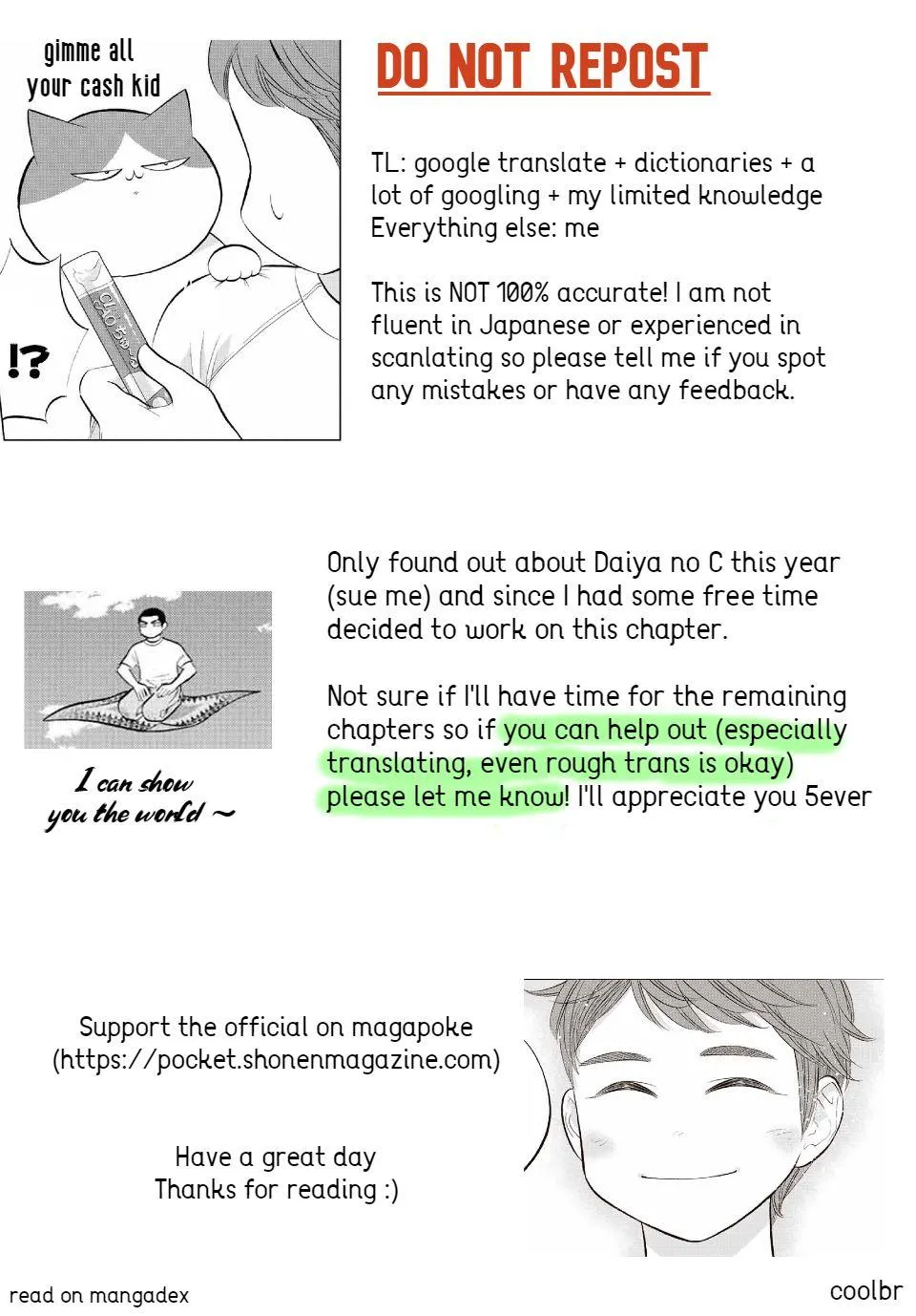Daiya no C Chapter 17 page 9 - 