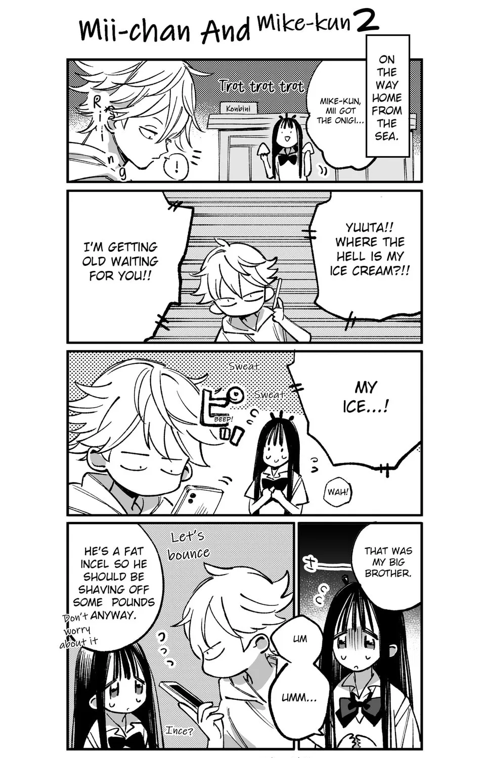 Damekko Mi-chan Chapter 3 page 1 - 
