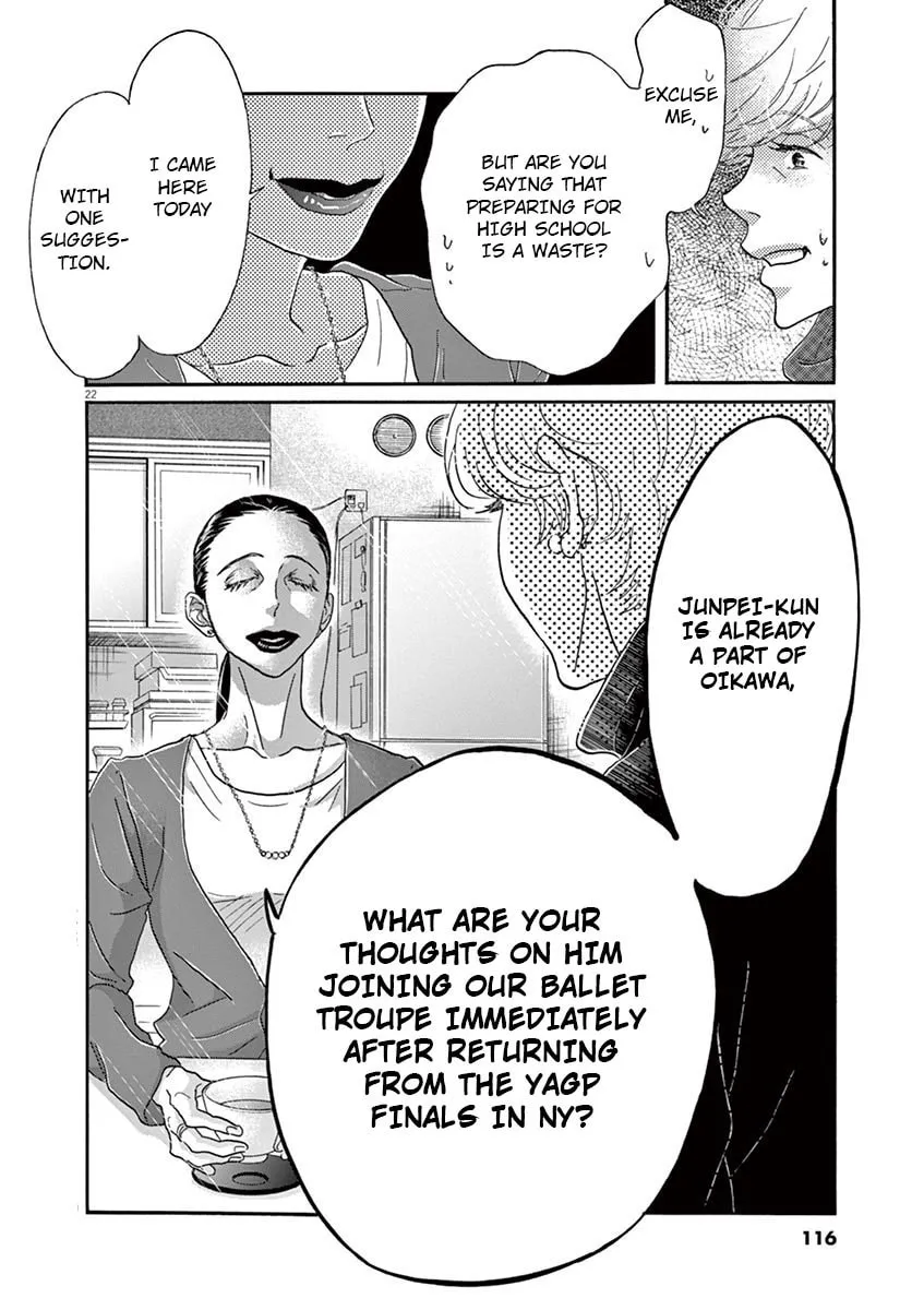 Dance Dance Danseur Chapter 124 page 22 - 