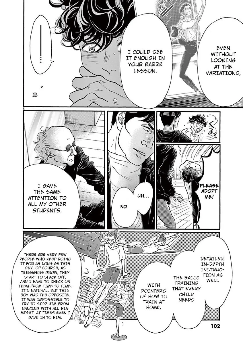 Dance Dance Danseur Chapter 124 page 8 - 