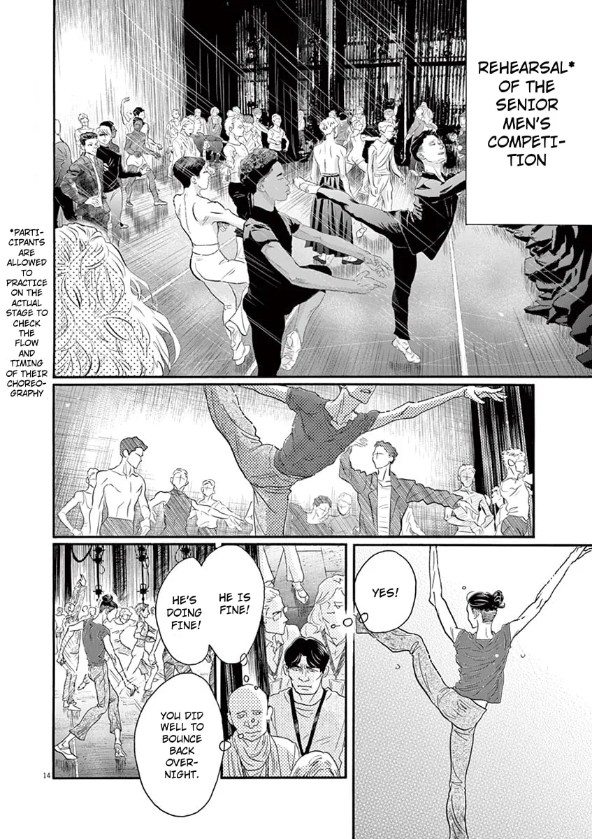Dance Dance Danseur Chapter 134 page 14 - 