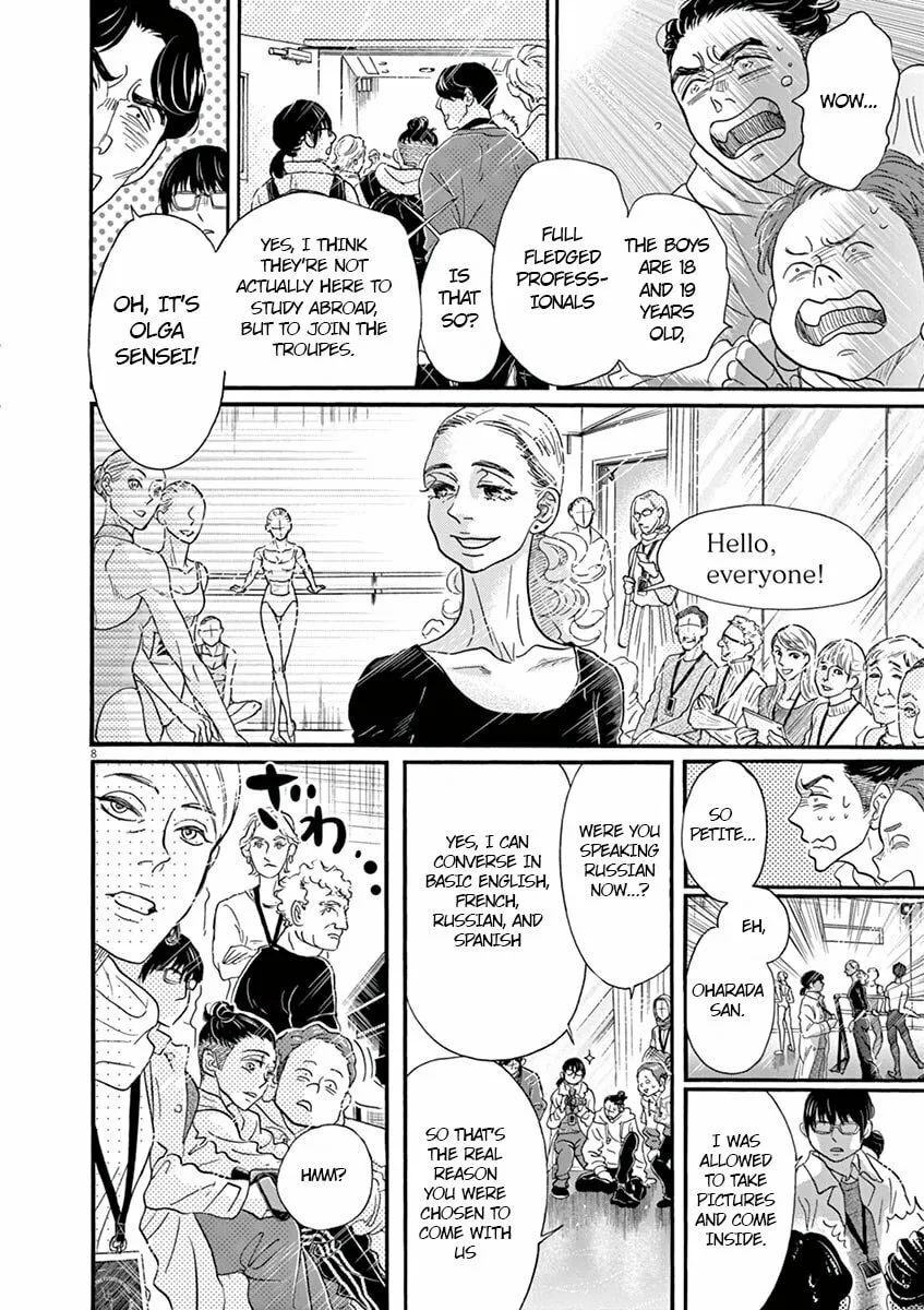 Dance Dance Danseur Chapter 138 page 8 - 