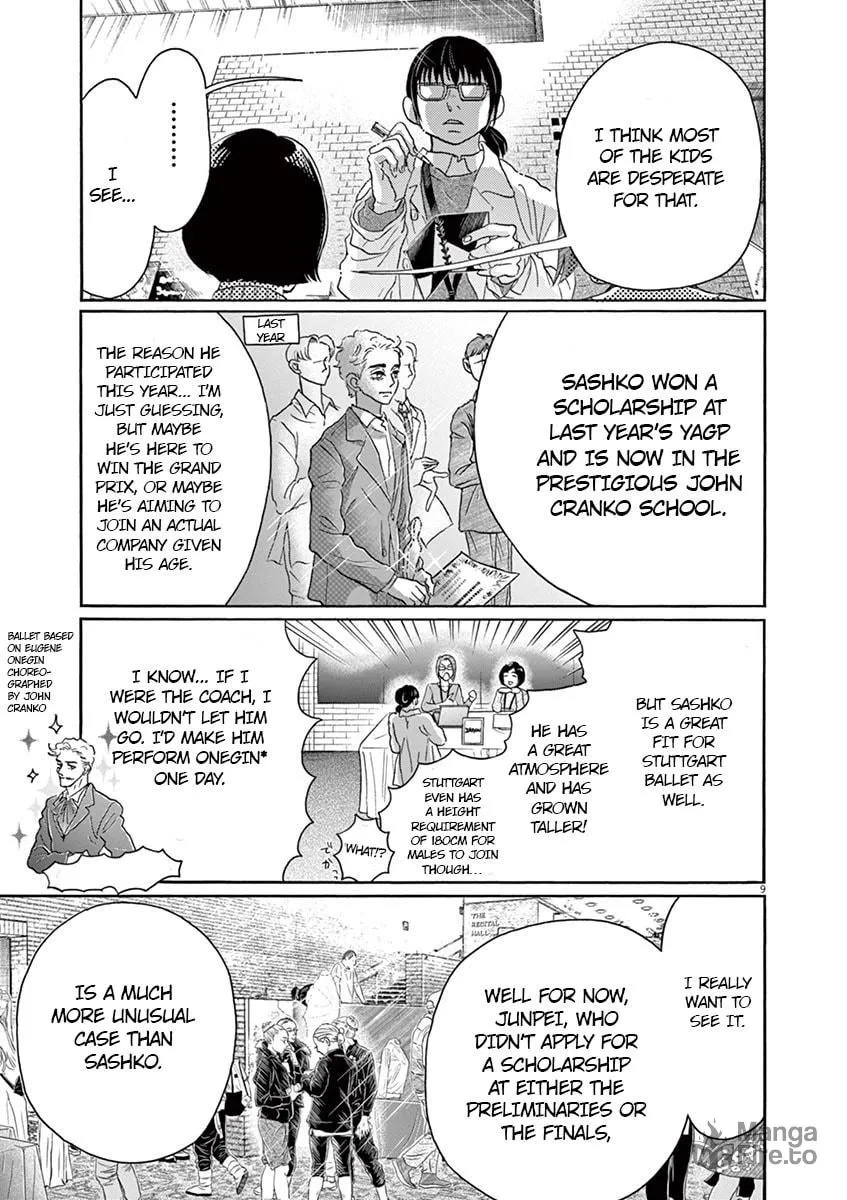 Dance Dance Danseur Chapter 140 page 9 - 