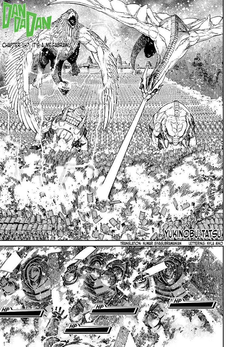 Dandadan Chapter 147 page 1 - 