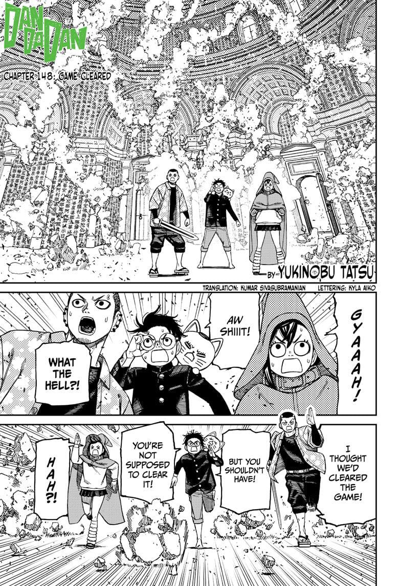 Dandadan Chapter 148 page 1 - 